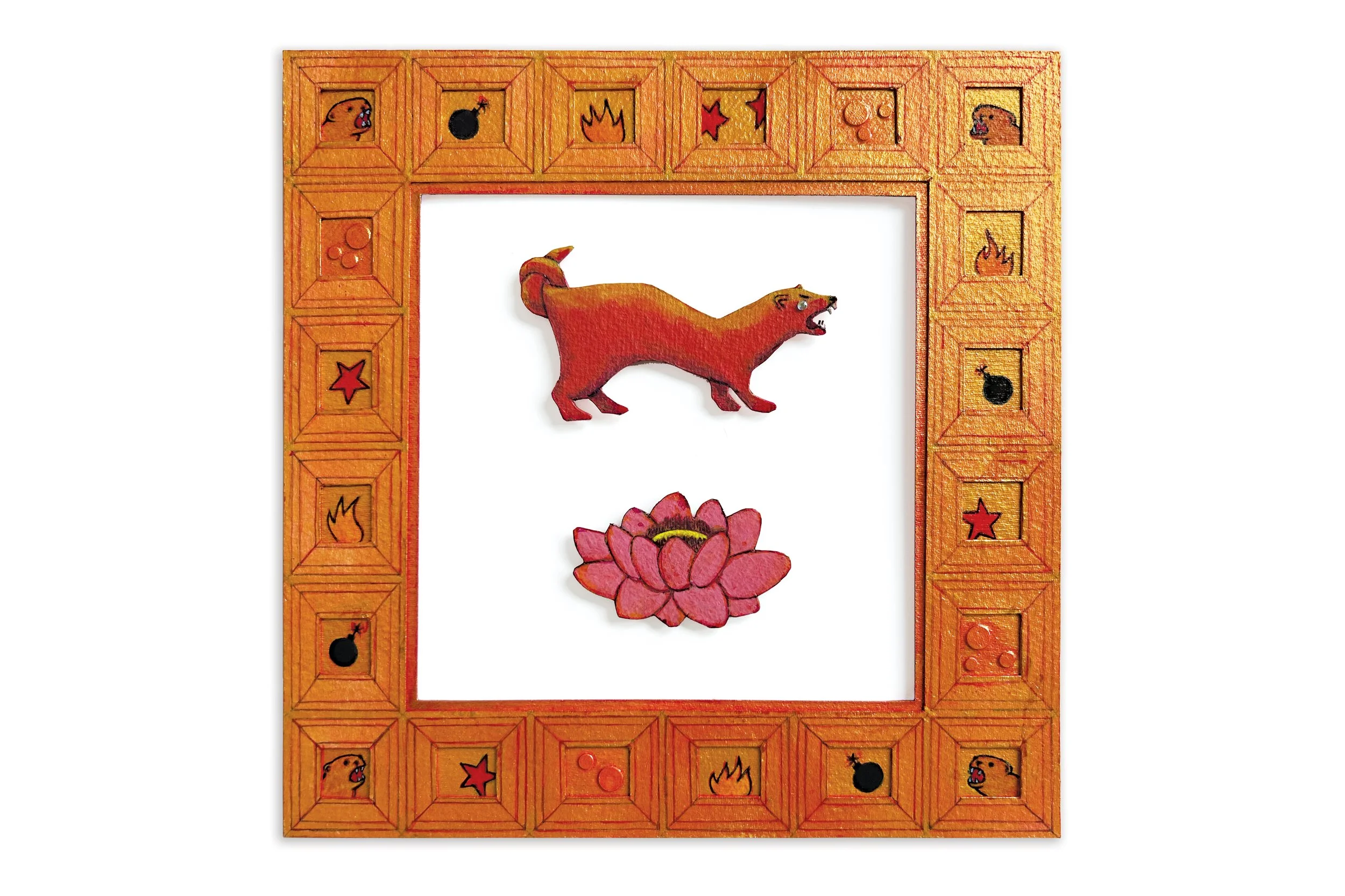 Factitious Frame (fisher cat)