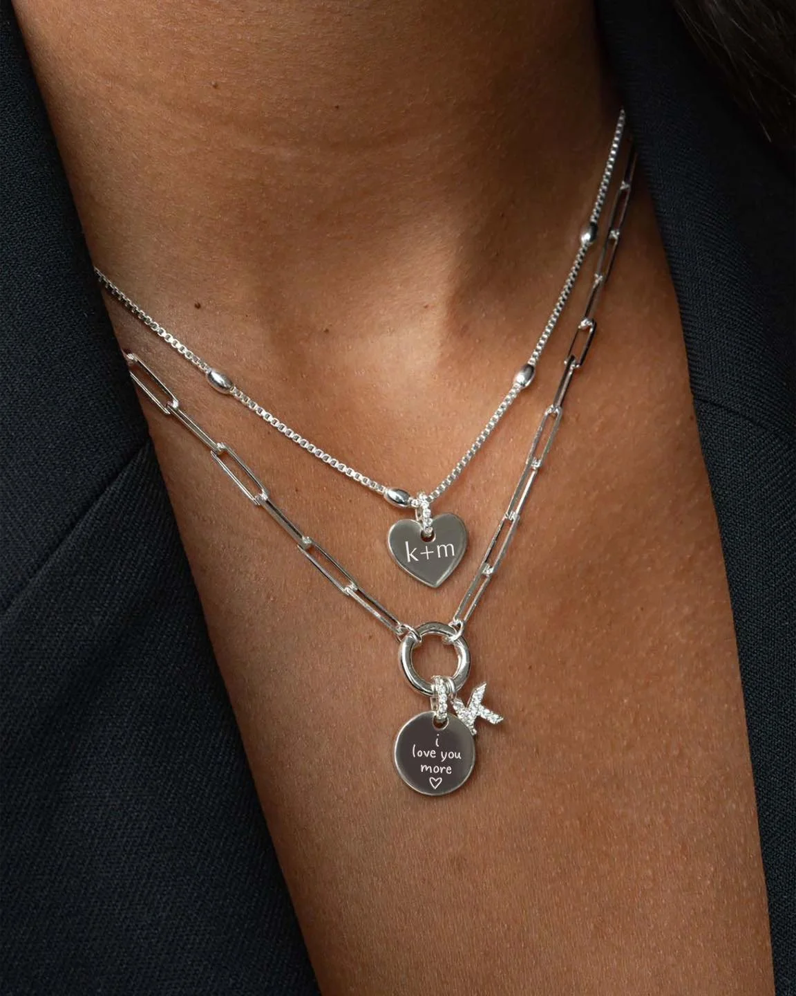 Make it personal ✨ Engraved jewelry is 20% off until November 5th. (Online only) Your story, your sparkle. 💫 

#engravedjewelry #customjewellery #jewelrybusiness #personalizedjewelry