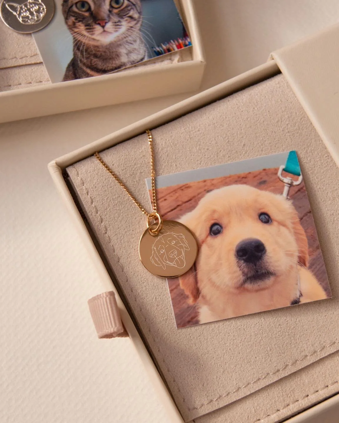 The celebrate the holiday season we are upgrading all Custom Pet Portrait orders! For a limited time we are including a photo of your pet and our gift box and pouch set for FREE. 

Turn your fur baby&rsquo;s photo into a forever keepsake (online excl