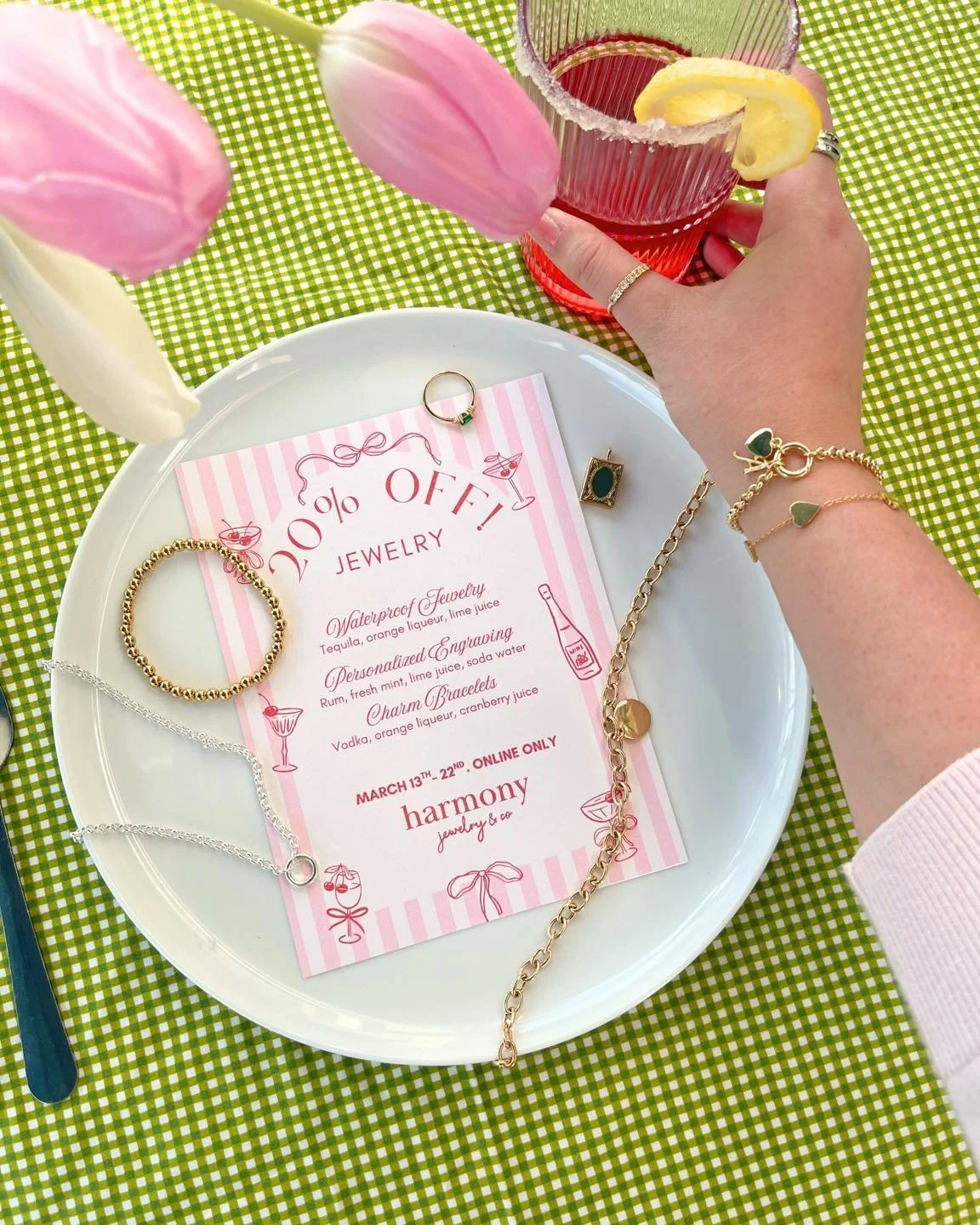 Spring May not be here but our Spring Sale is! Take 20% off jewelry INCLUDING our new Waterproof Collection. Shop today 💫

**sale does not include solid gold**

#jewelrysale #goldjewelry #waterproofjewelry