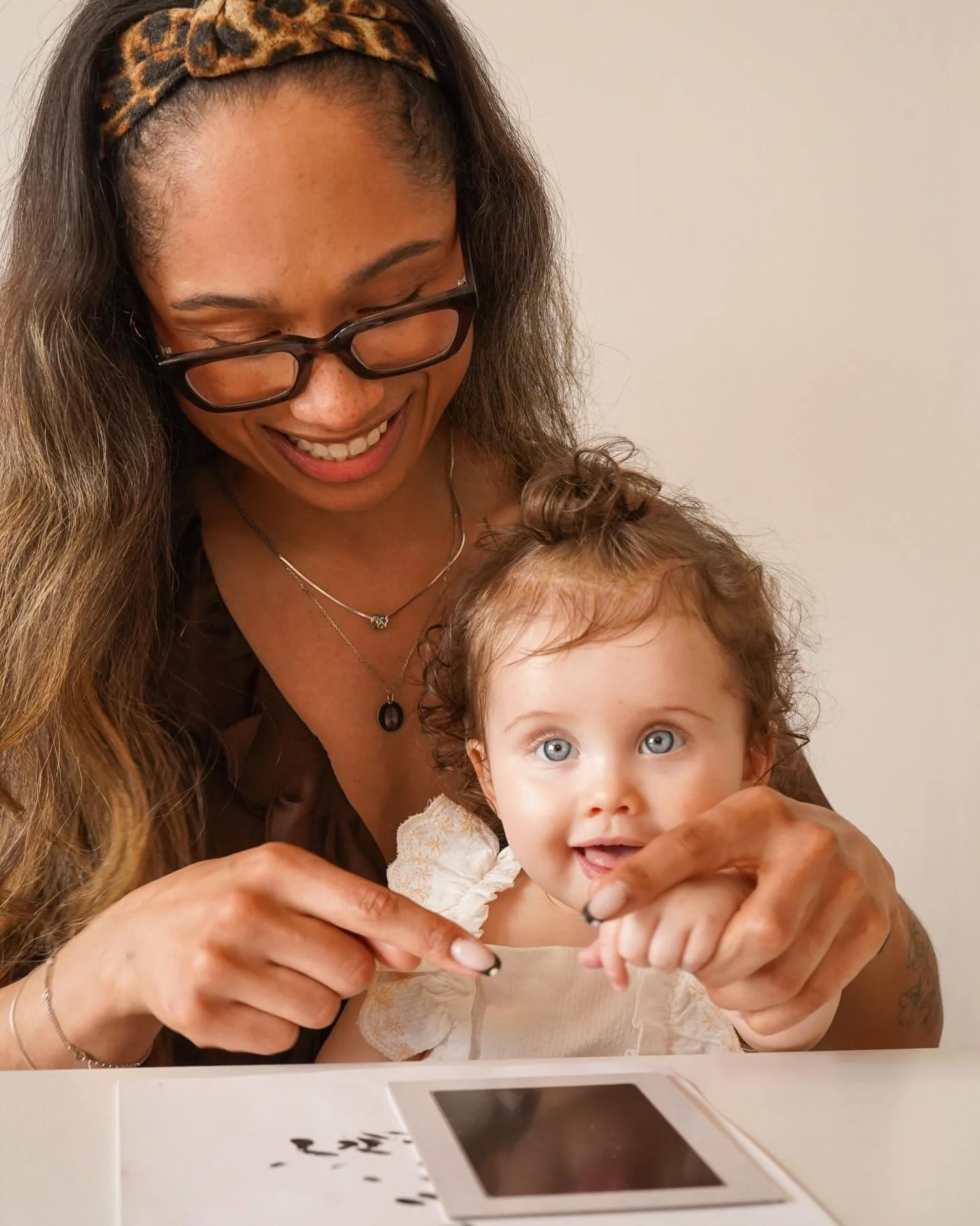 Made from the moments that matter 🤍

combine 1&ndash;3 fingerprints into one piece, create a fingerprint heart, or turn a tiny handprint or footprint into something she can keep forever. 15% off all impression jewelry in-store for Mother&rsquo;s Day