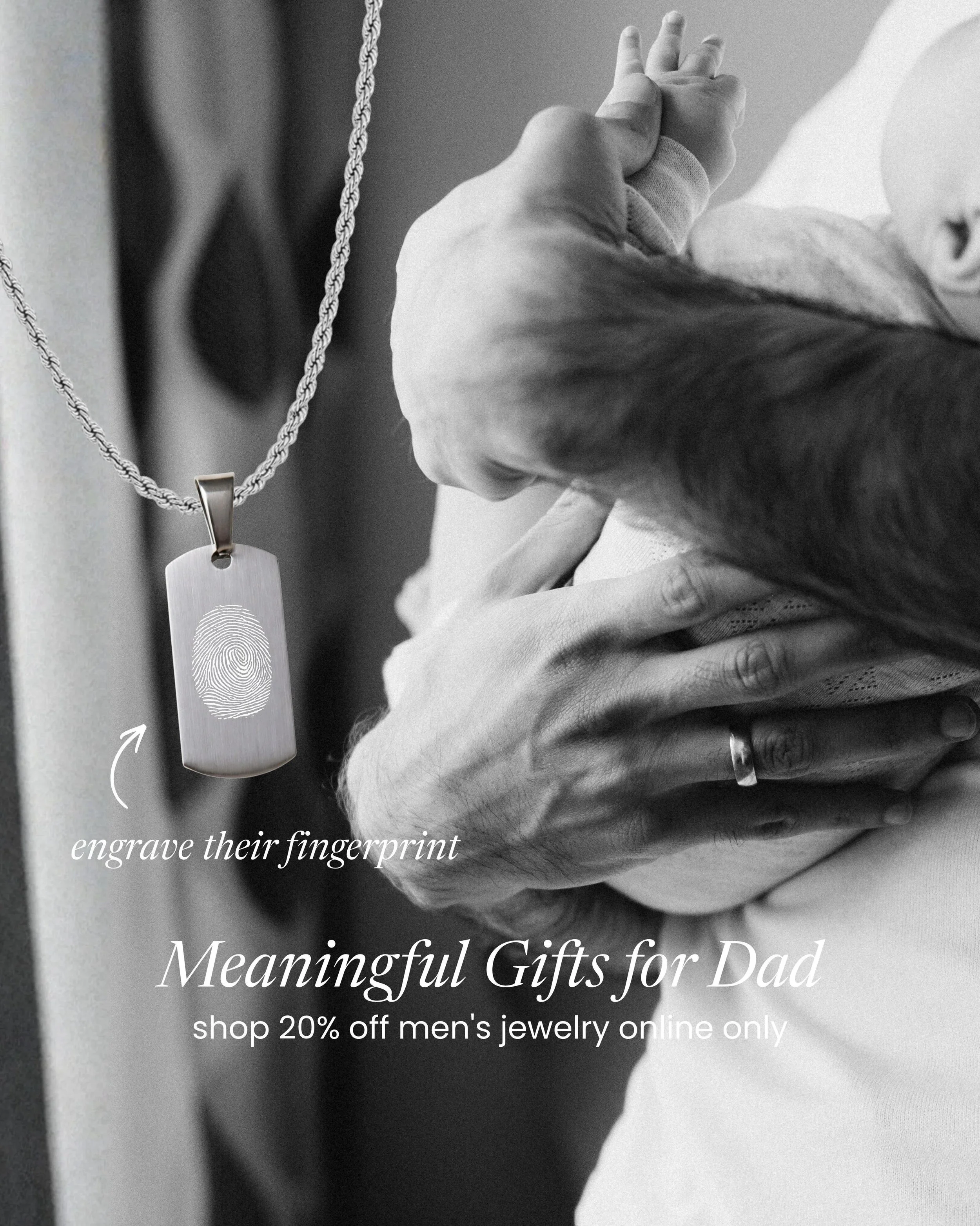 Father&rsquo;s Day is almost here, take 20% off our Men&rsquo;s Line until June 11th, online exclusive! 

#waterproofjewelry #fathersdaygiftideas