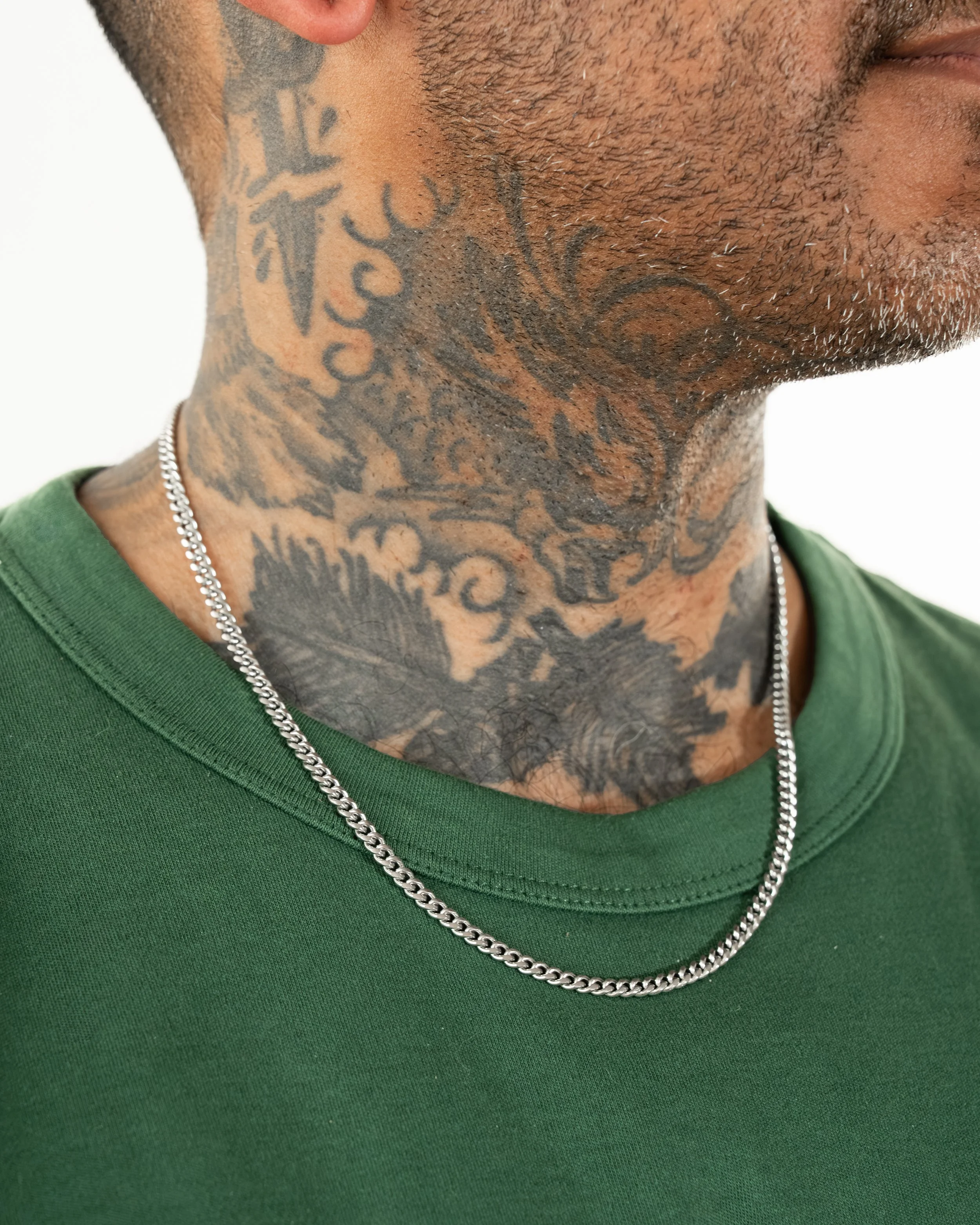Unisex Cuban Chain 4mm