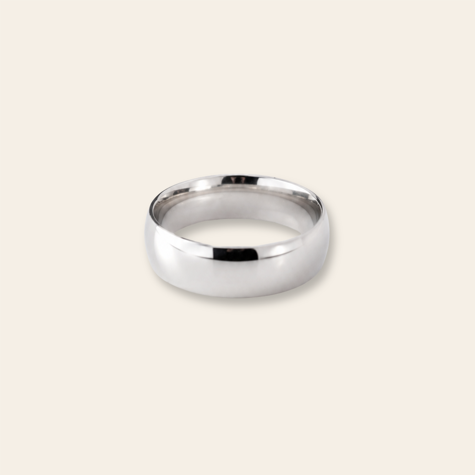 Unisex Band Ring 6mm