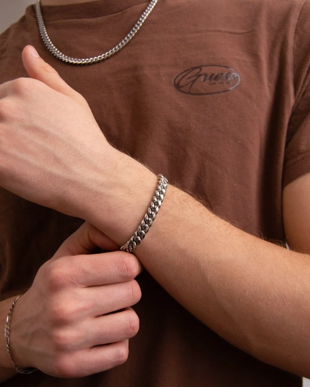 Unisex Cuban Bracelet 8mm