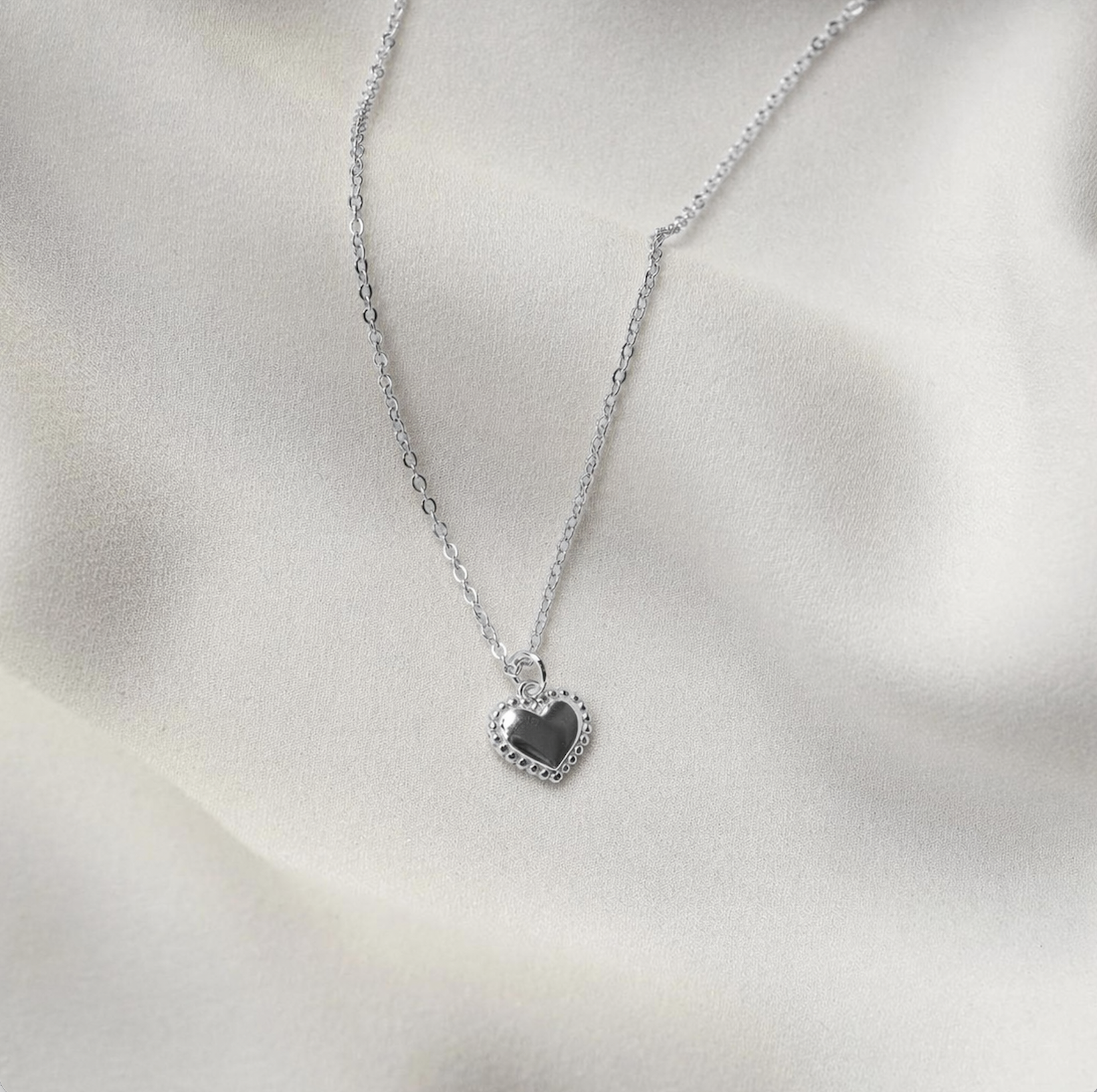 Teddy Heart Necklace