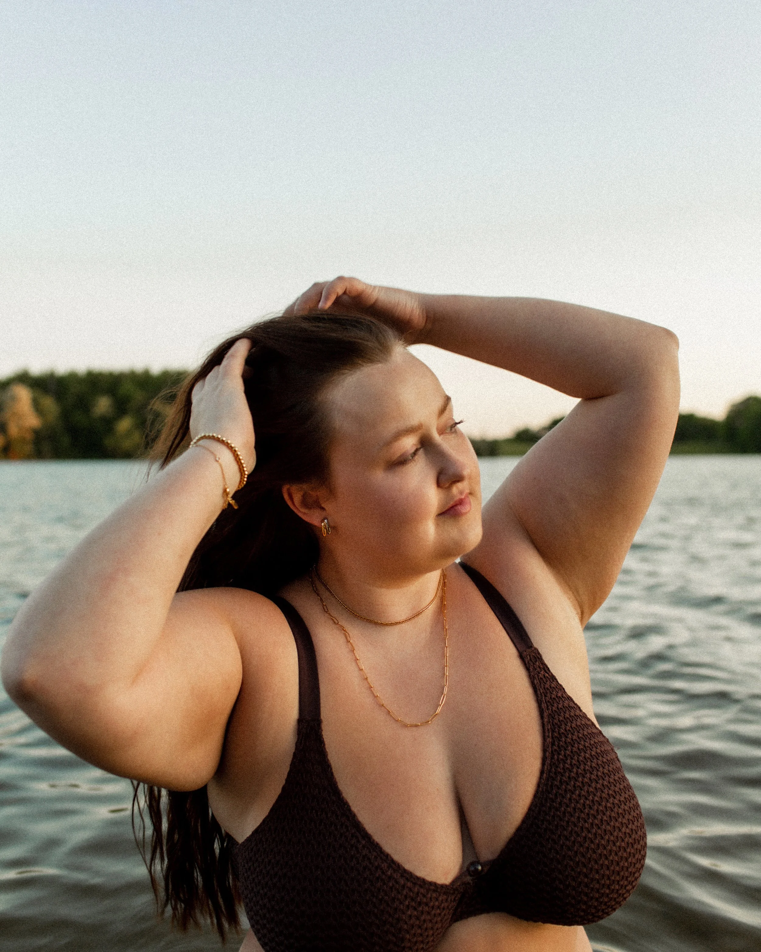 Waterproof Paperclip Chain Necklace