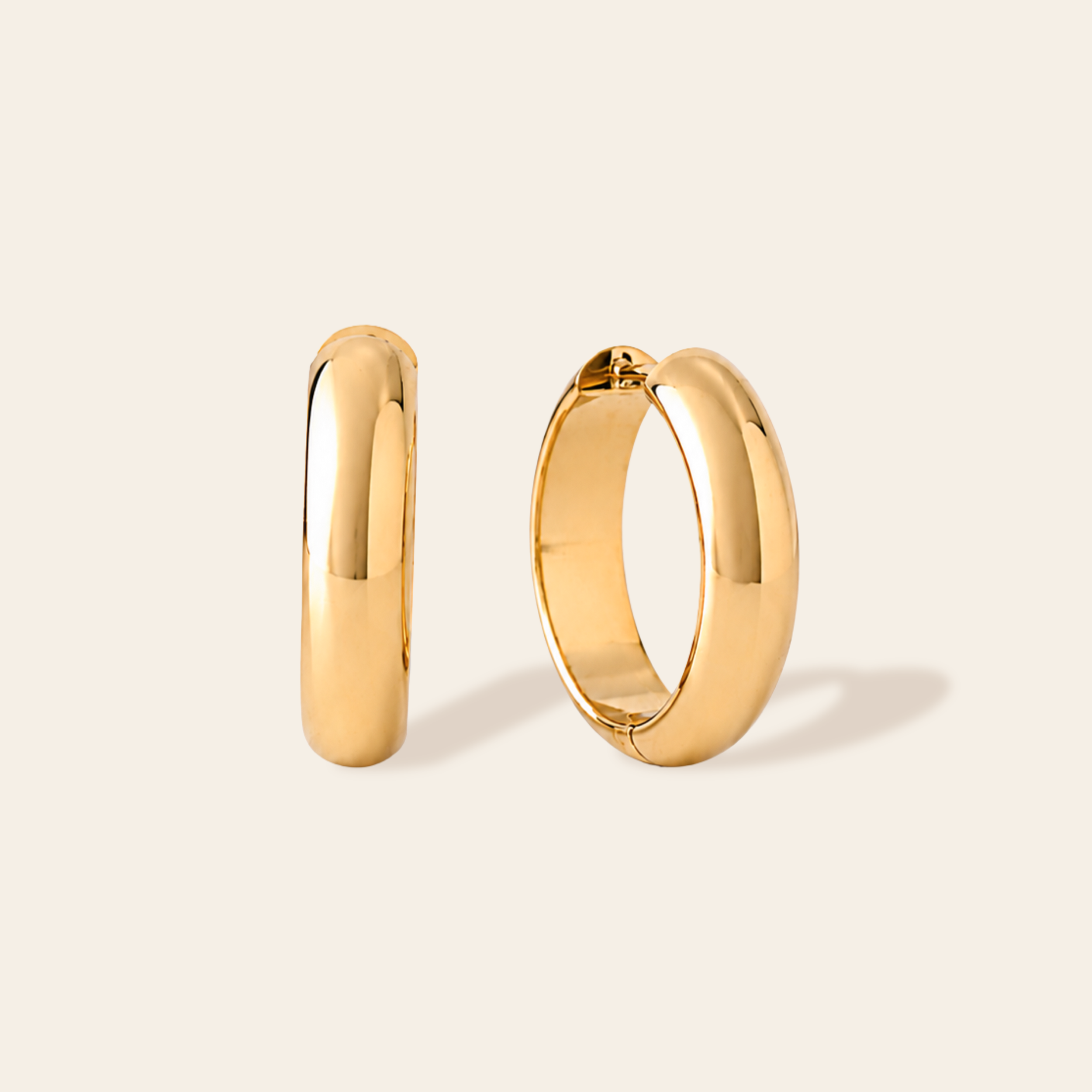 Waterproof Bold Hoop