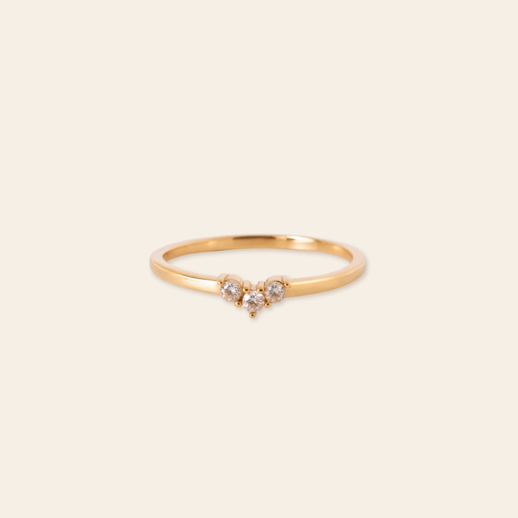 Waterproof Summit CZ Ring