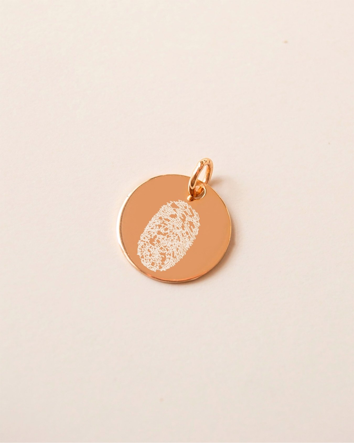 Custom Single Fingerprint Necklace