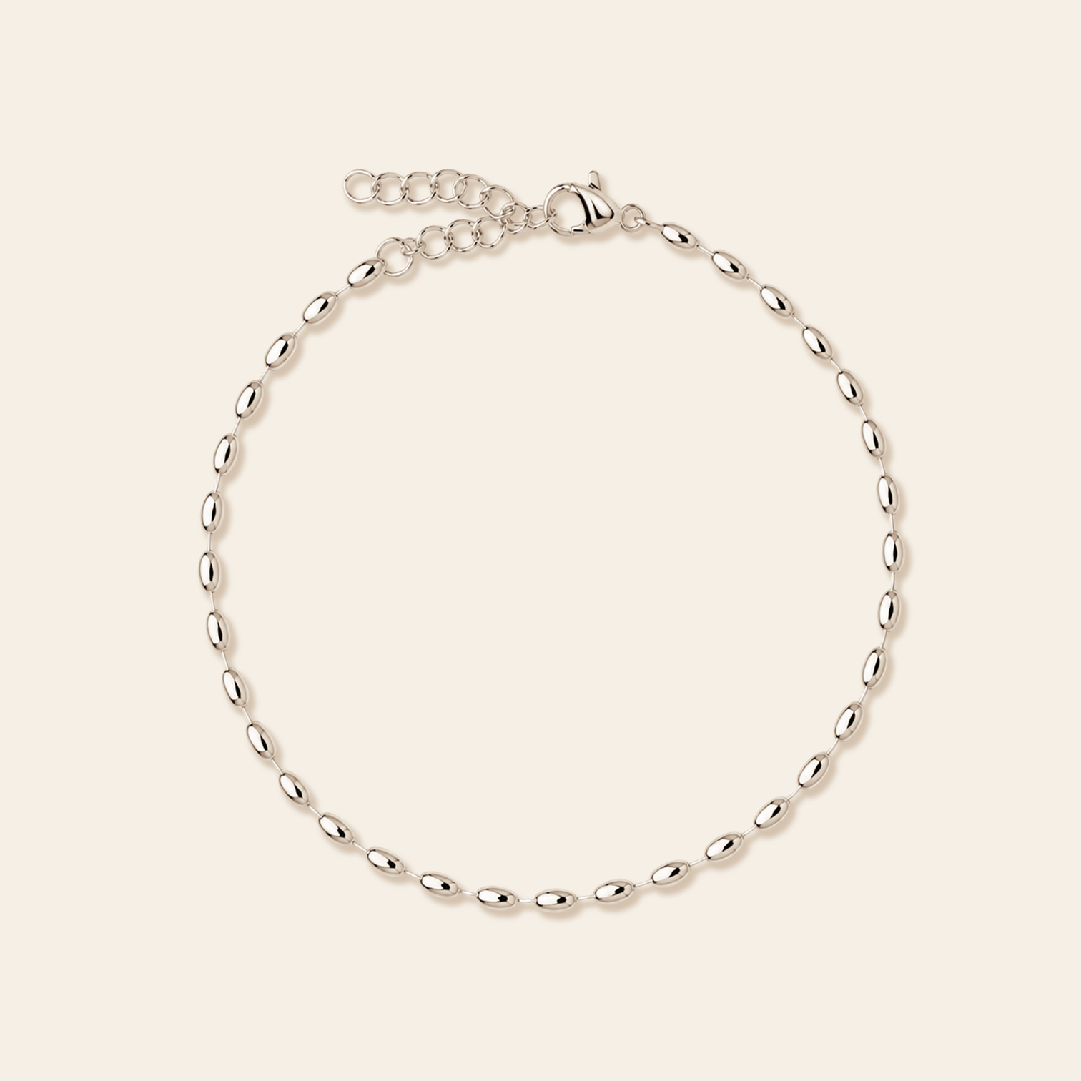 Waterproof Beaded Anklet