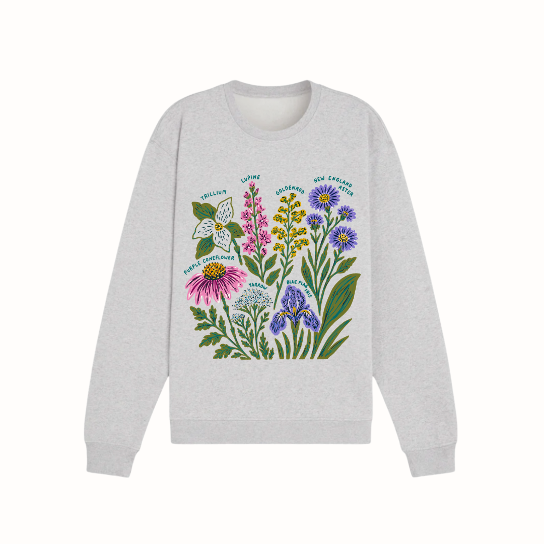 Ontario Flowers Crewneck