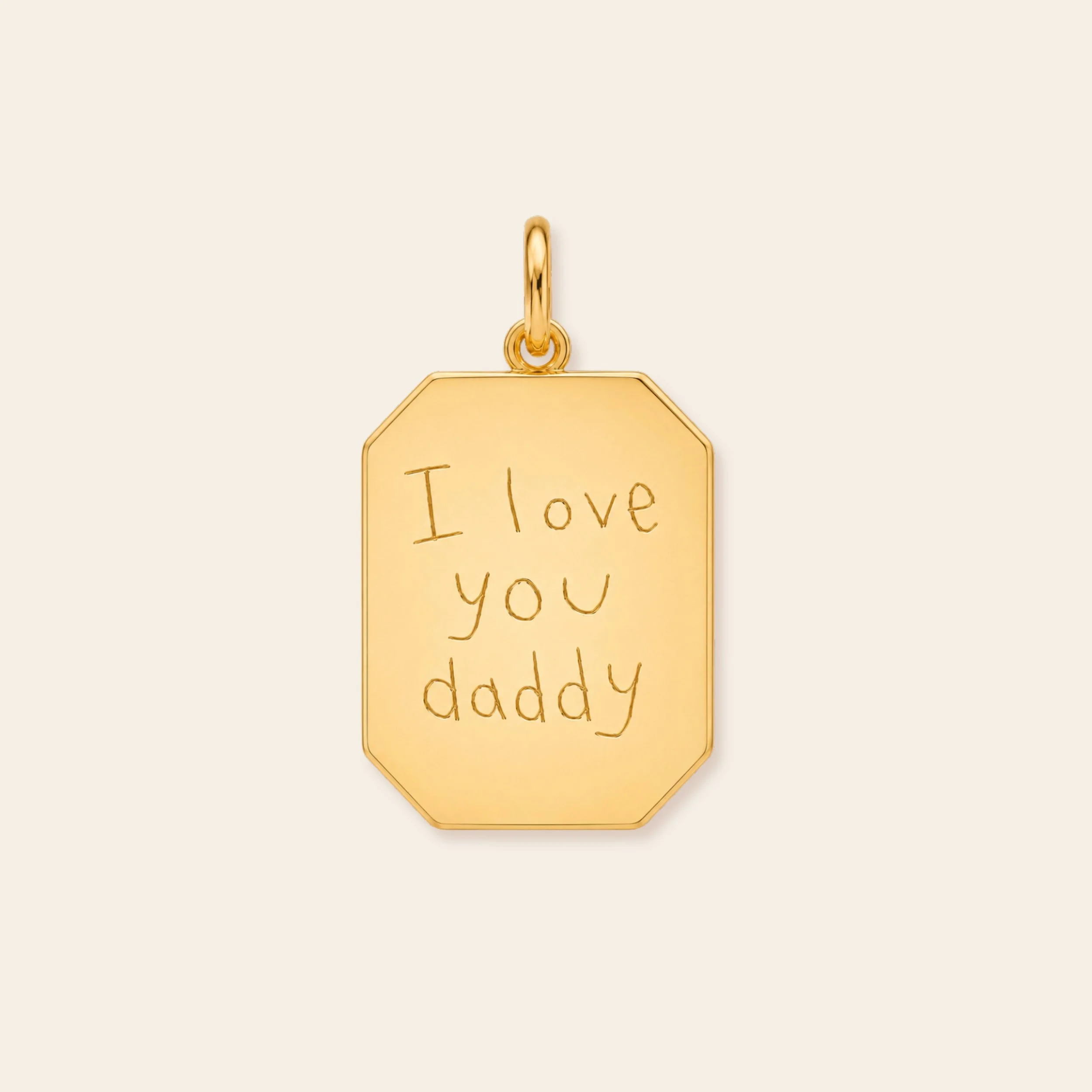Waterproof Handwritten & Drawn Necklace