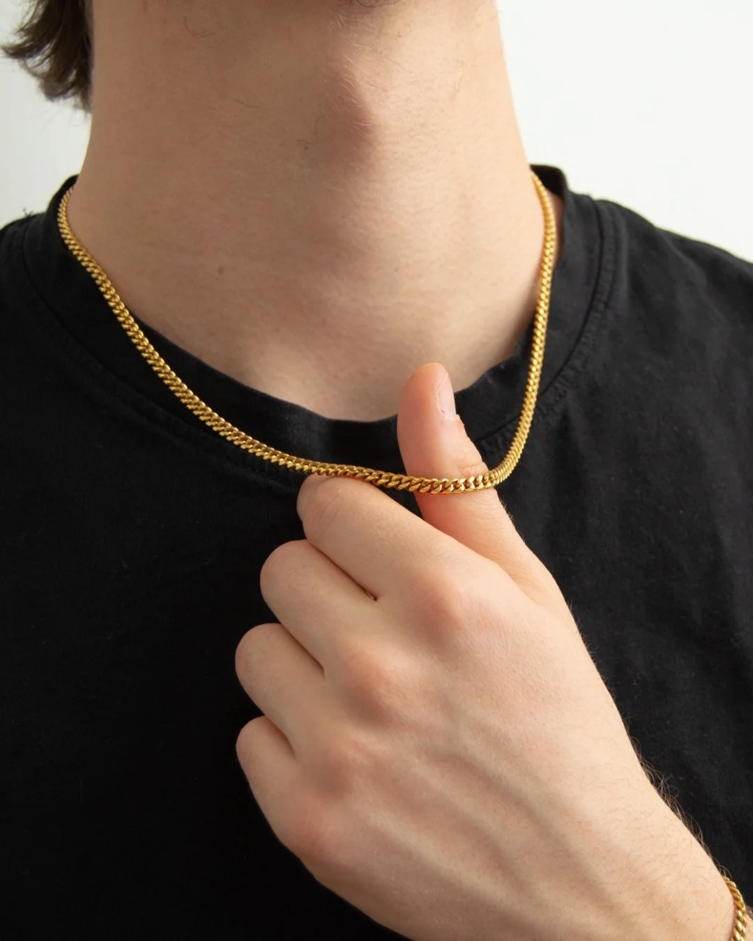 Unisex Cuban Chain 4mm