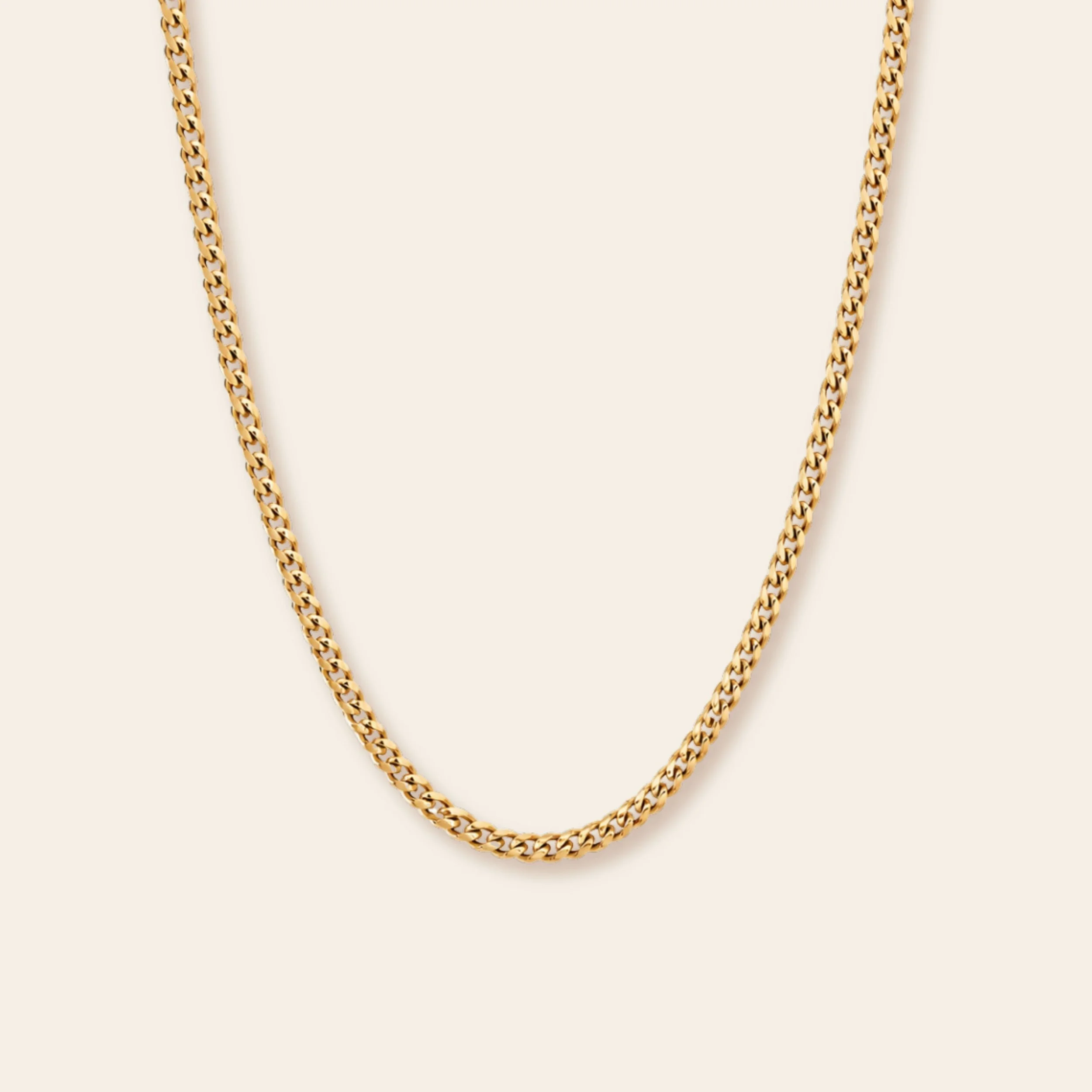 Unisex Cuban Chain 4mm