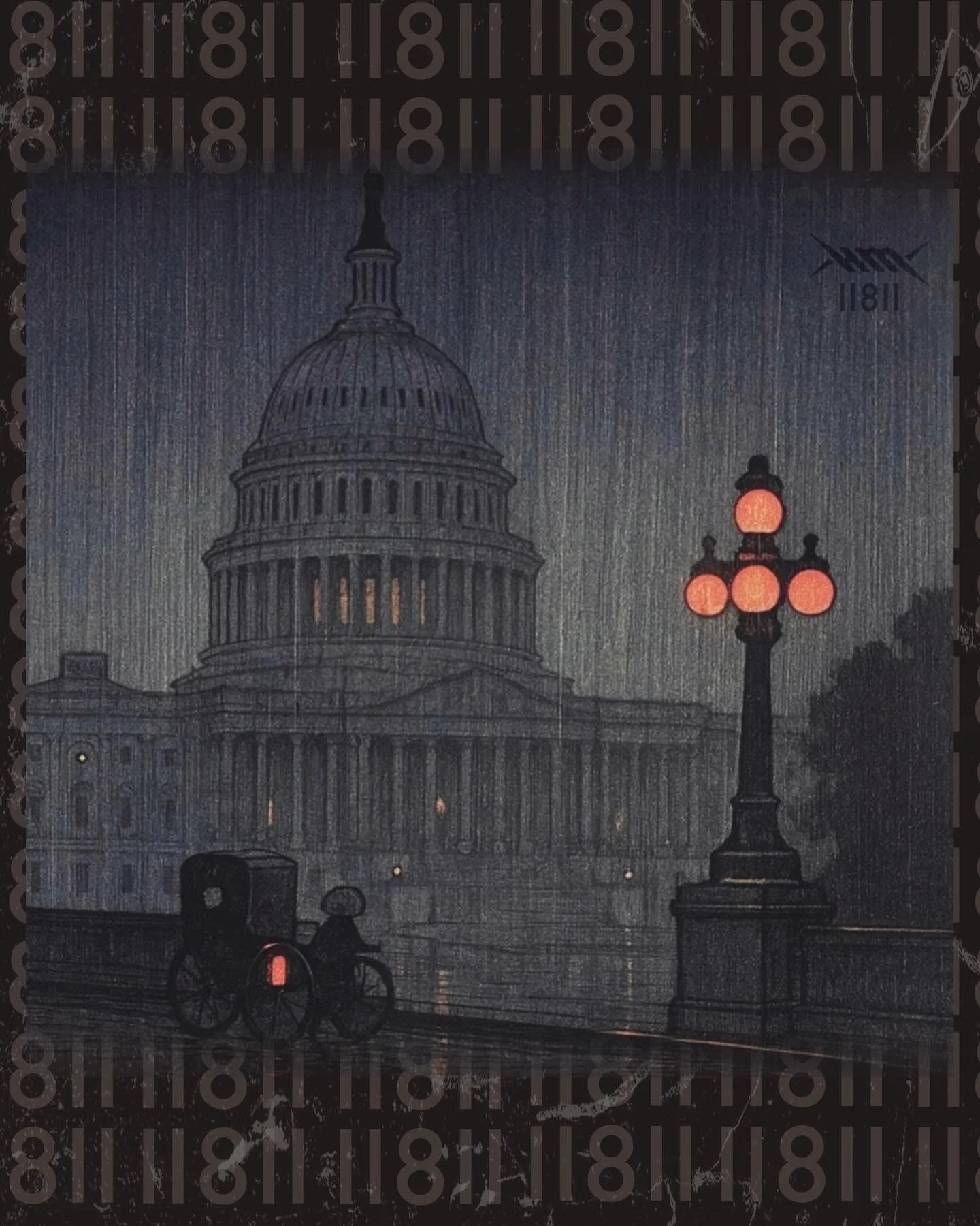 @half_me.mp3 in USA and Canada __ Autumn 2025__ presented by TKO &amp; II8II __ Artwork inspired by Kawase Hasui