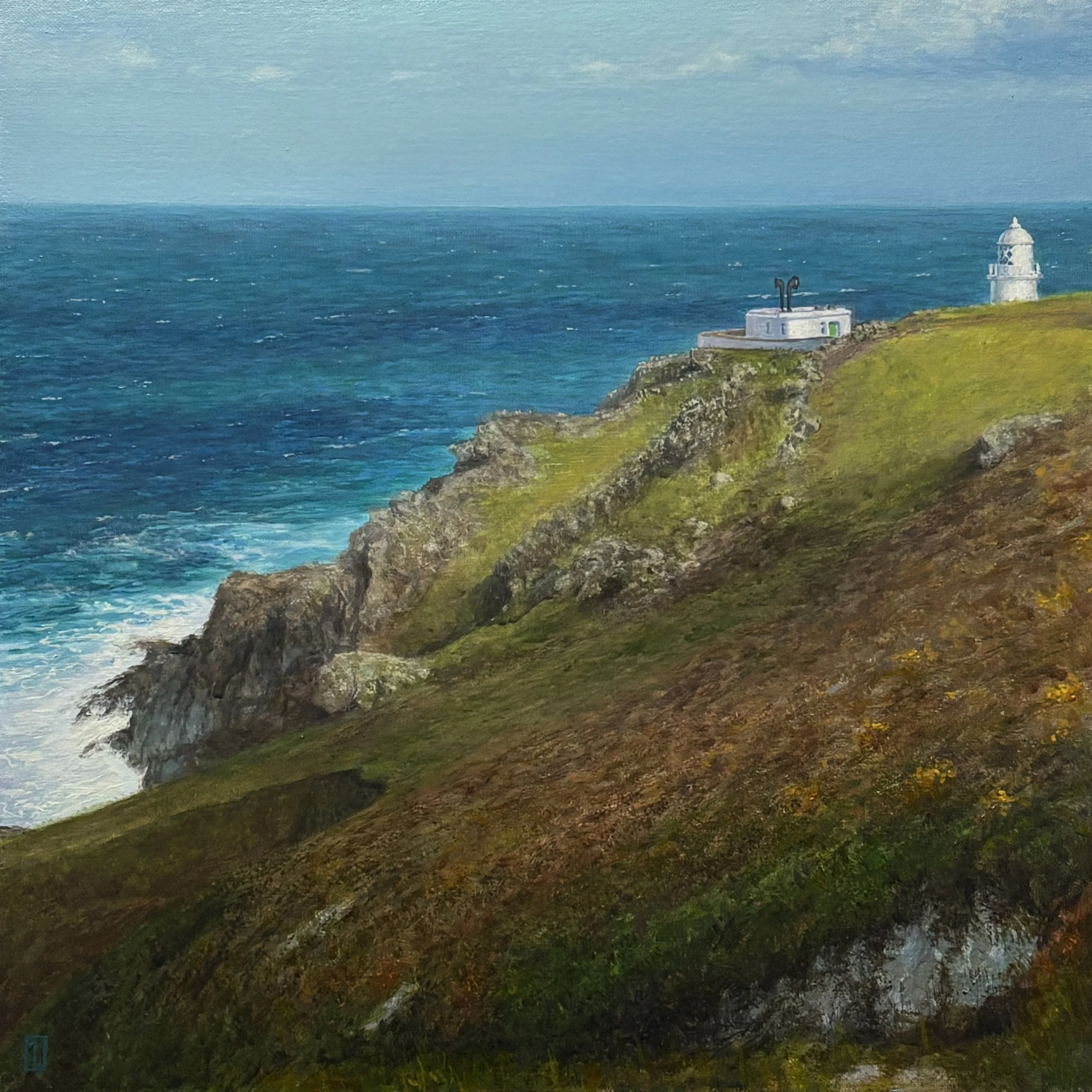 Pendeen watch, 2026. 40x40cm, oil on board.
Available soon.