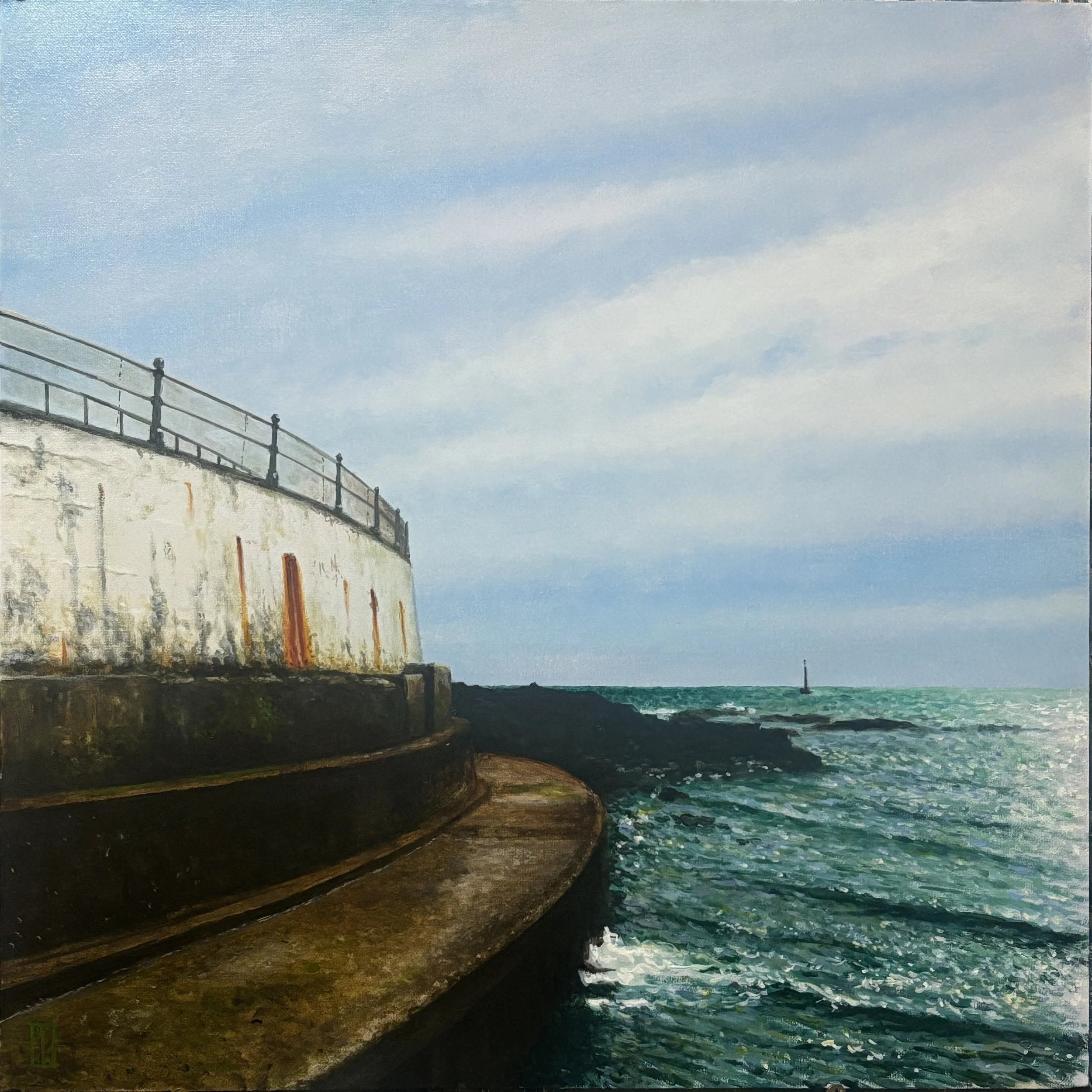 Jubilee pool corner, 40x40cm, oil on canvas panel. 2026
Available soon.