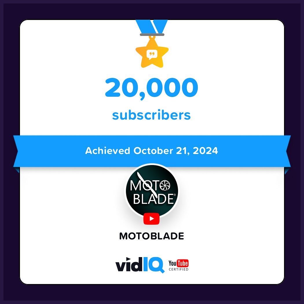 Long post, yuuuge milestone - Thank you to everyone who has followed my channel, watched my videos, subscribed and shared over these past few years. I know who you are 😀
This is a big milestone on YouTube and the subscriber count has started to comp