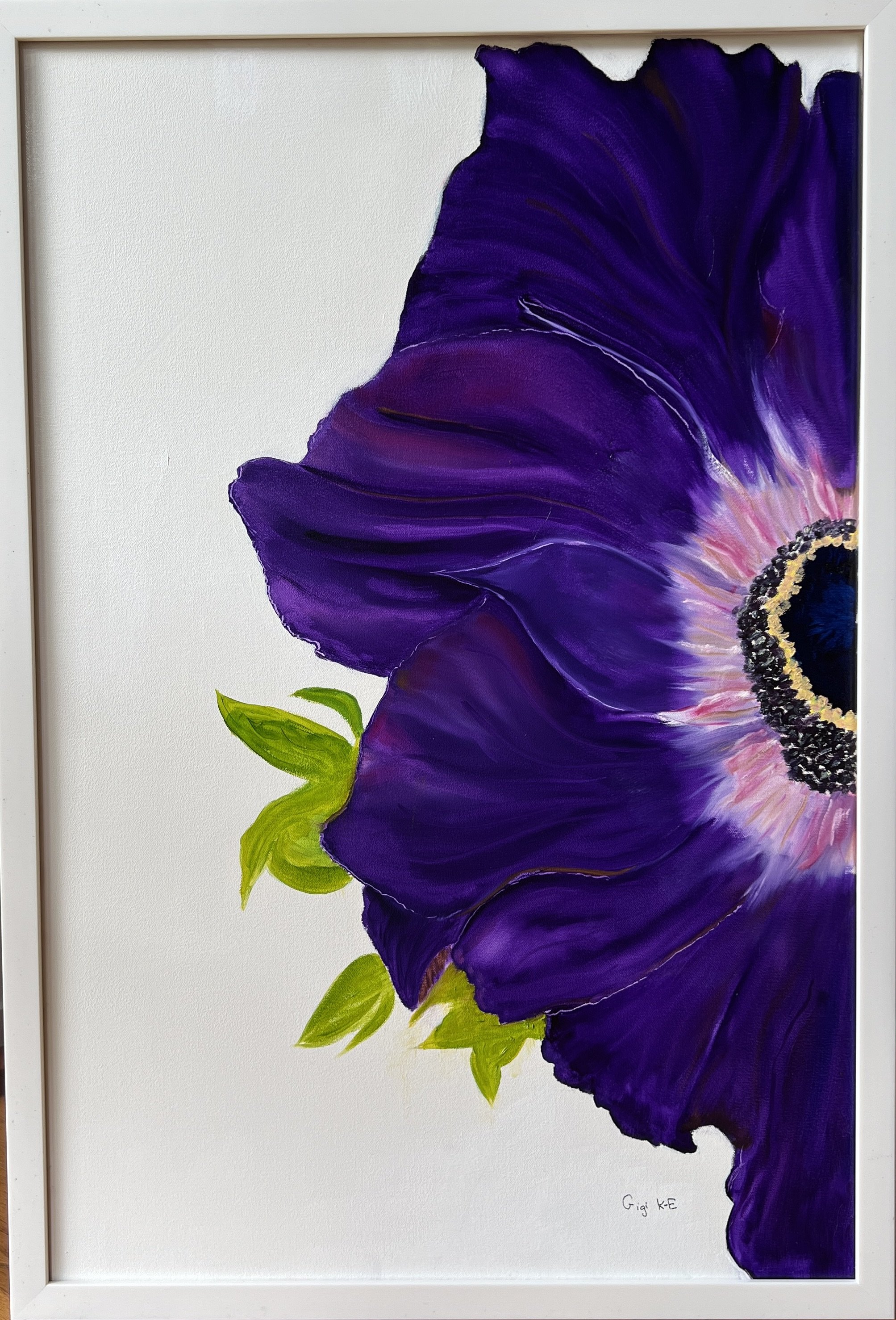 The Royal Purple, Oil on Canvas, 24 X 36 in
