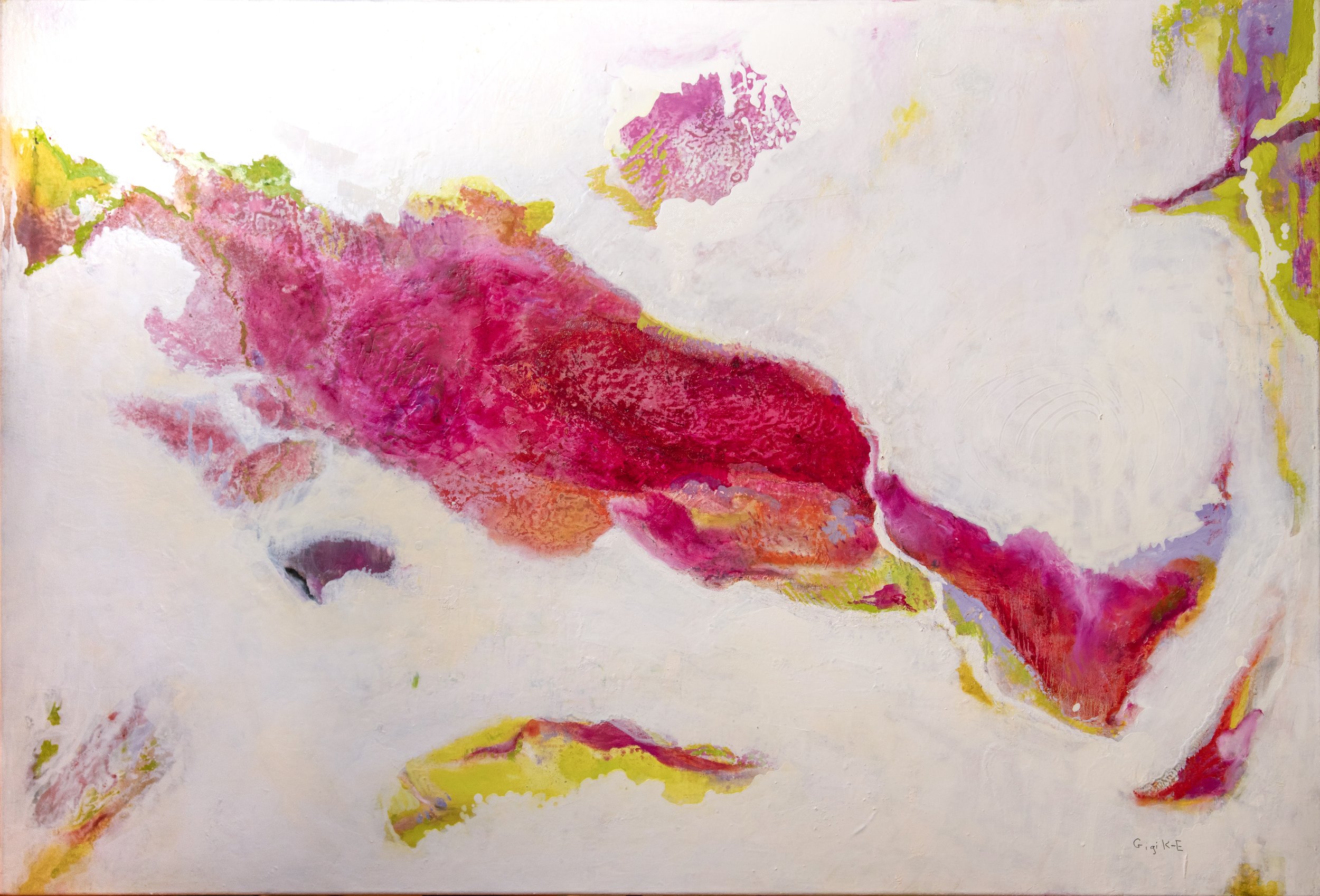 Spring has Arrived, 2024, Oil on Canvas, 40 X 60 in