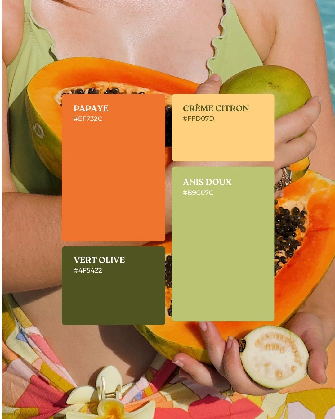 ☀️ Palettes estivales pour les marques qui sentent la dolce vita et le farniente 🌊🍊

Si tu veux que ton identit&eacute; visuelle &eacute;voque la chaleur, les couchers de soleil, les jus frais ou les siestes au bord de l&rsquo;eau&hellip; ces palet