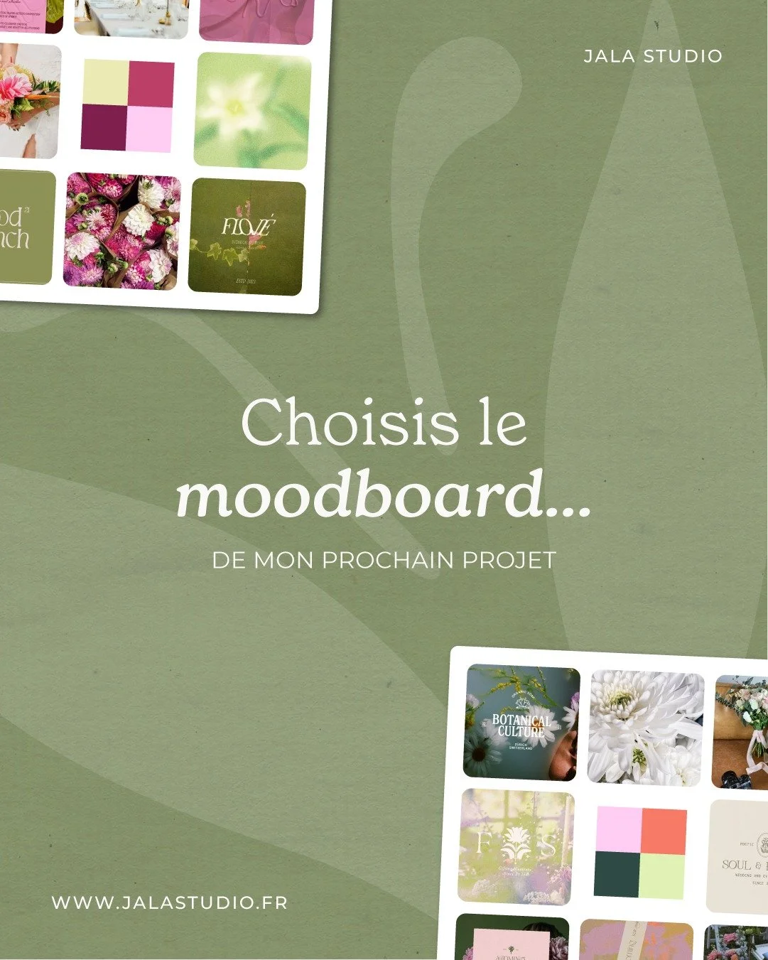 ✨ Et si on co-cr&eacute;ait ensemble ?

Il ya deux semaines, on a cr&eacute;&eacute; ensemble les bases d&rsquo;un nouveau projet fictif d'identit&eacute; visuelle et vous avez choisi :

👉 un service de livraison de fleurs de saison pour les &eacute