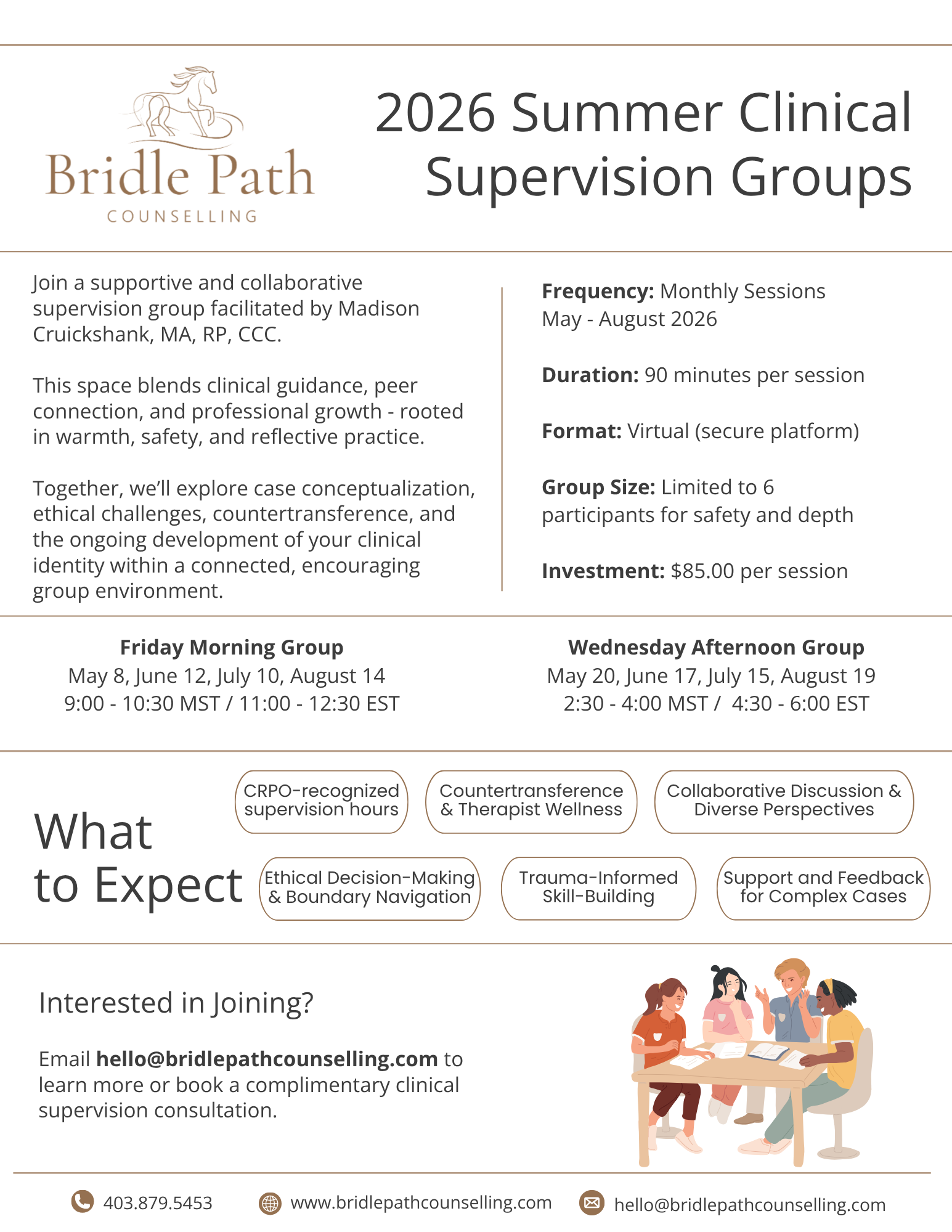 Group Clinical Supervision