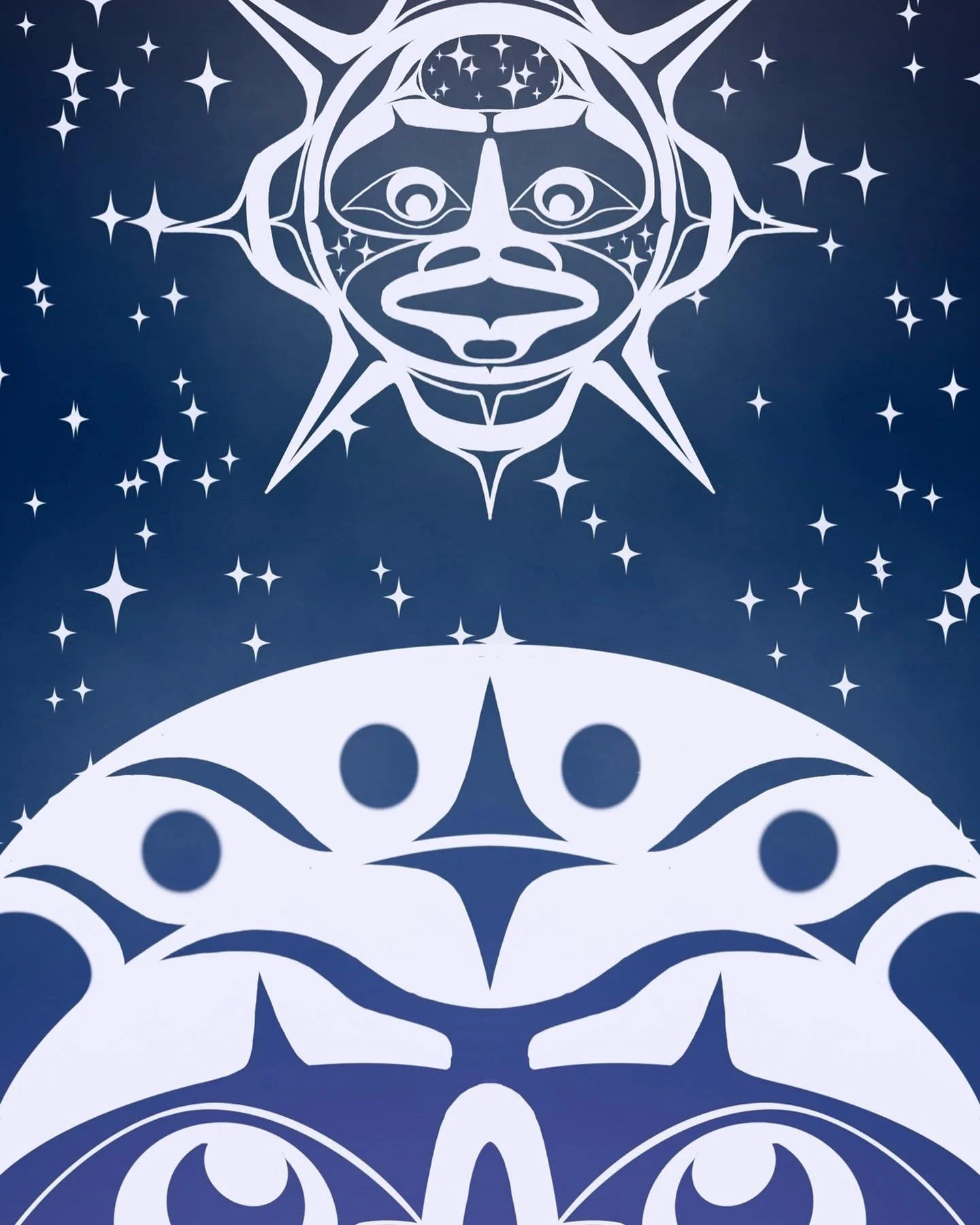 &ldquo;When the moon reaching out stars&rdquo;