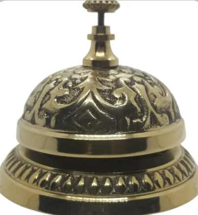 Brass Service Desk Bell