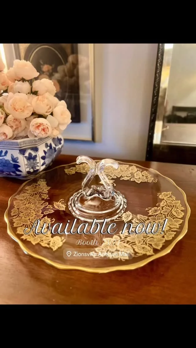 ✨ A few new things have made their way into our hearts, ready for your homes.
✨ Shop Era of Opulence at Zionsville Antique Mall @zionsvilleantiquemall, or DM us for more information!