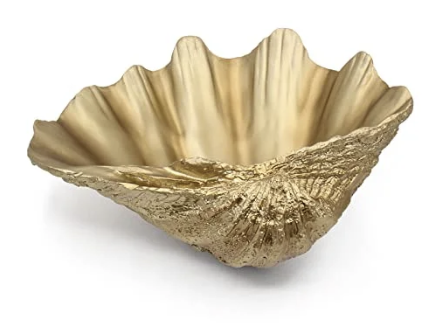 Clam Shell Resin Bowl