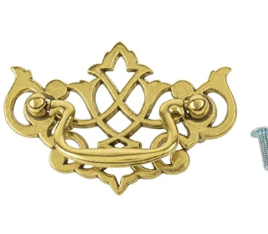 Satin Brass Drawer Pull
