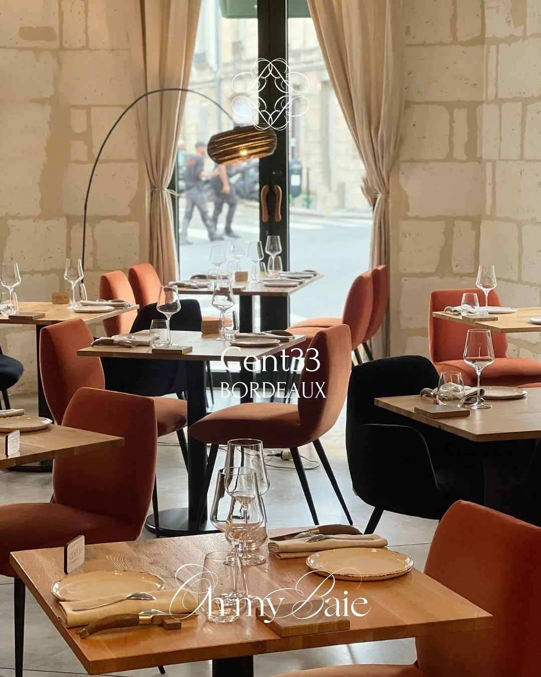 Oh my Bordeaux &agrave; la carte @cent33_bordeaux 

Since 2019, Cent 33 has been one of Bordeaux&rsquo;s must-visit culinary destinations. 
Led by chef Fabien Beaufour and his wife &Eacute;milie, the restaurant reimagines convivial fine dining throug