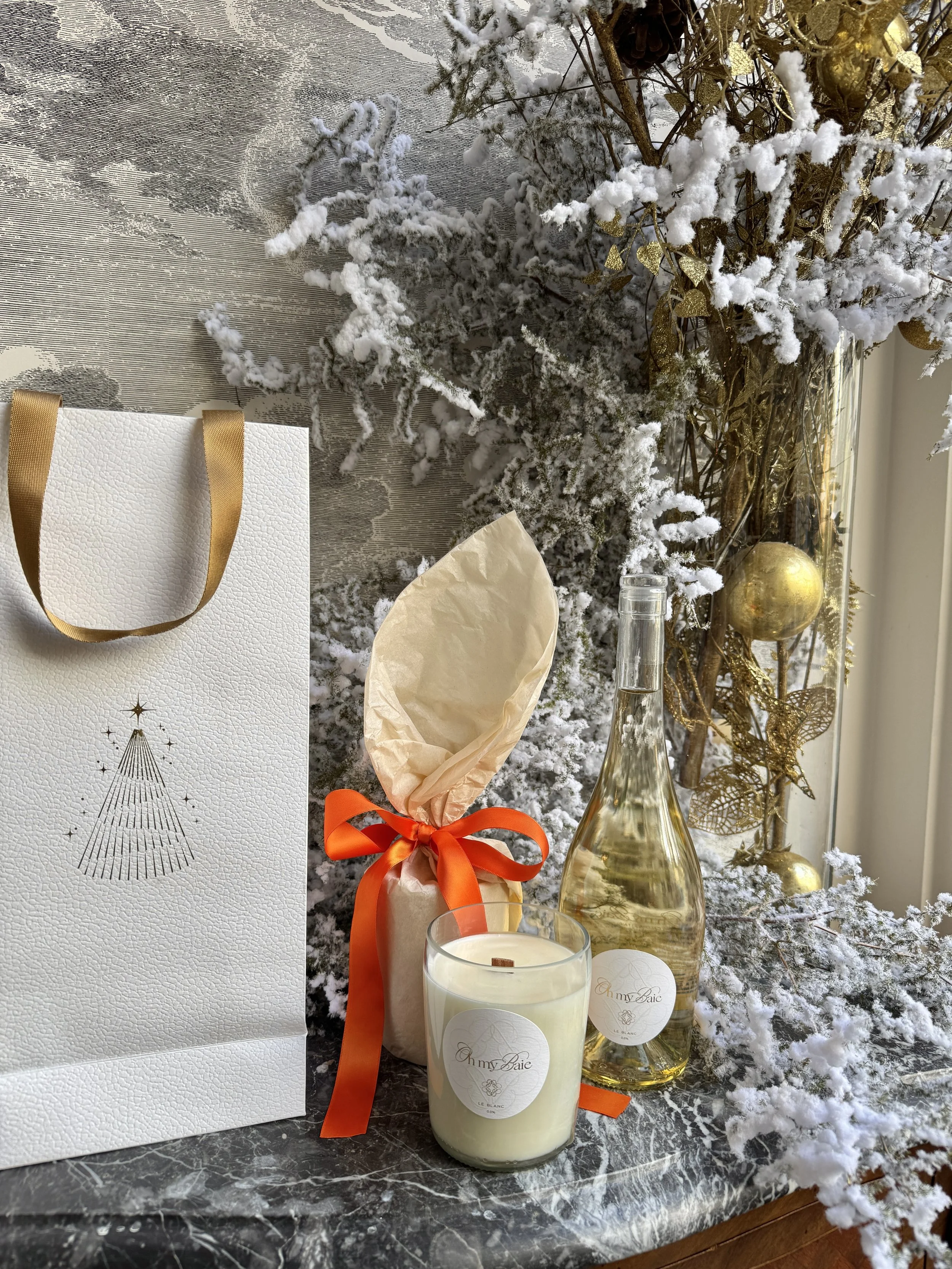 COFFRET NOËL : LE BLANC 0.0% & LA BOUGIE