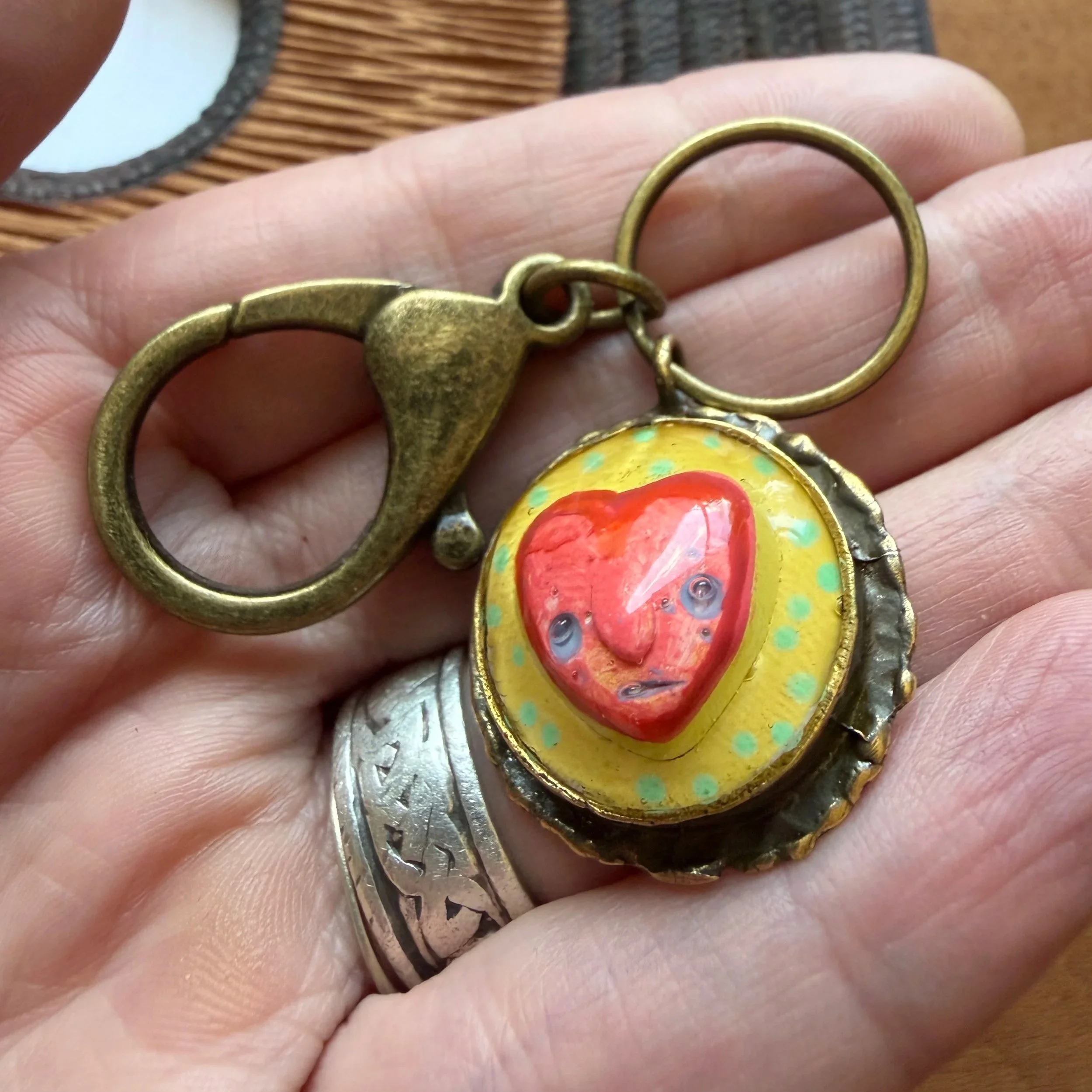 Happy Heart Face PENDANT