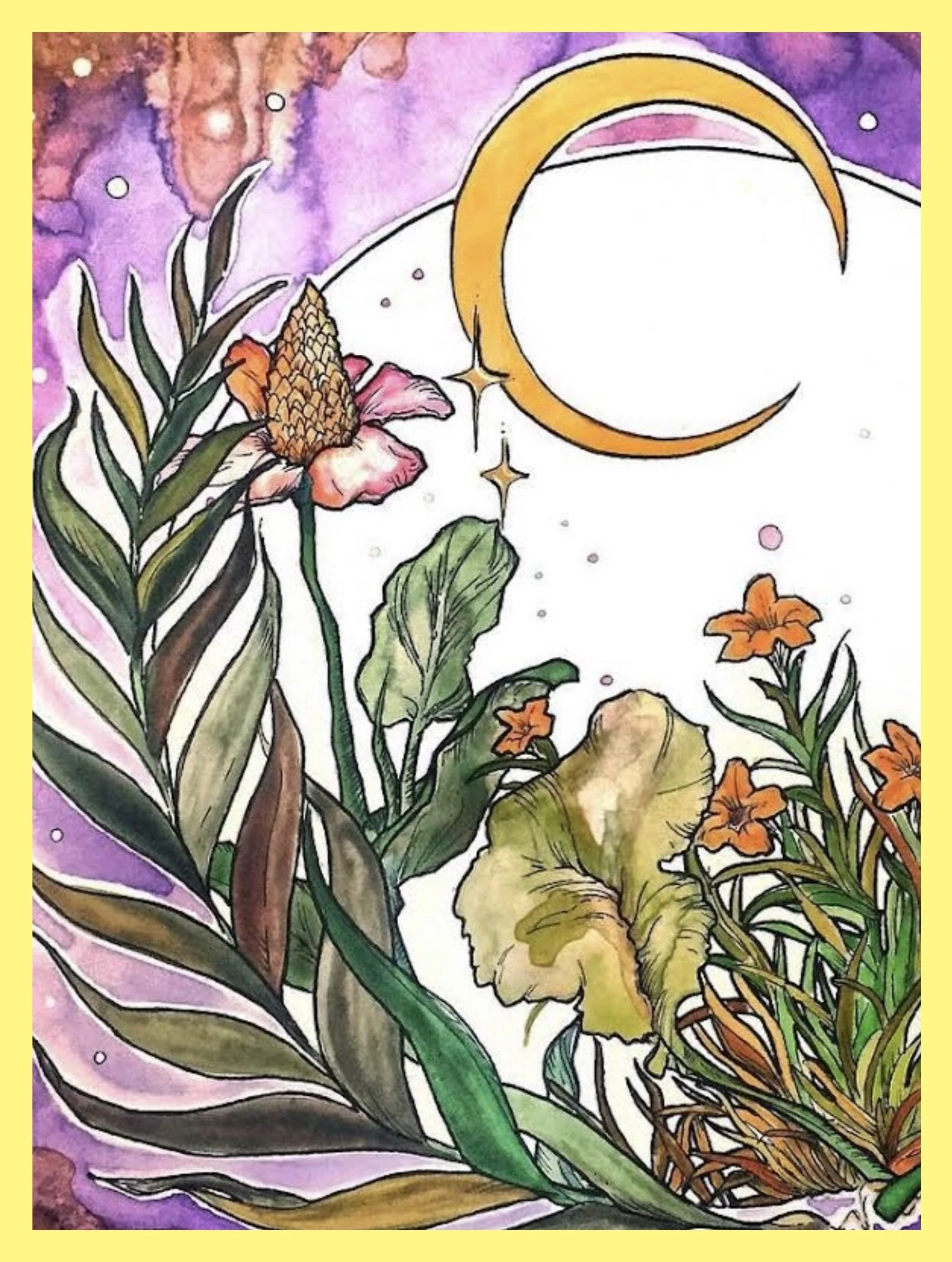 Watercolor Flora Flow: Tuesday, May 12th, 2026 (6-9PM Art Lounge)