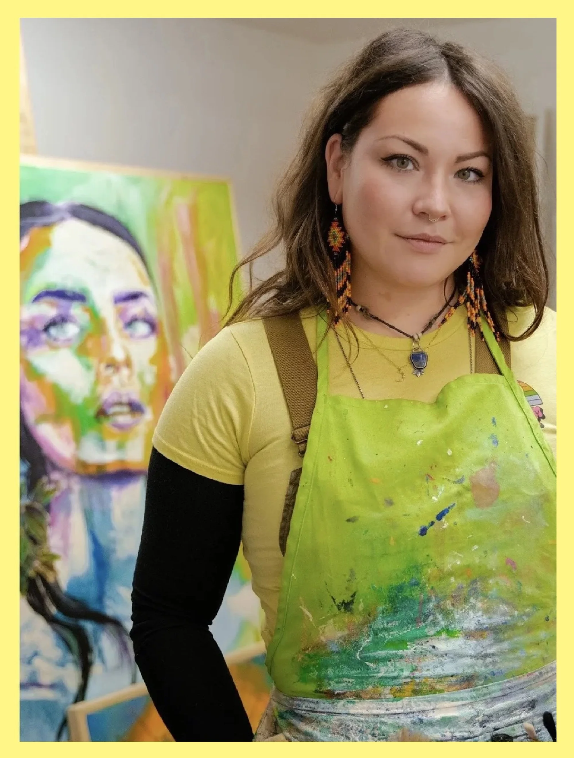 Painted People Beginners Class: Thursday, November 5th (6-9PM Art Lounge)