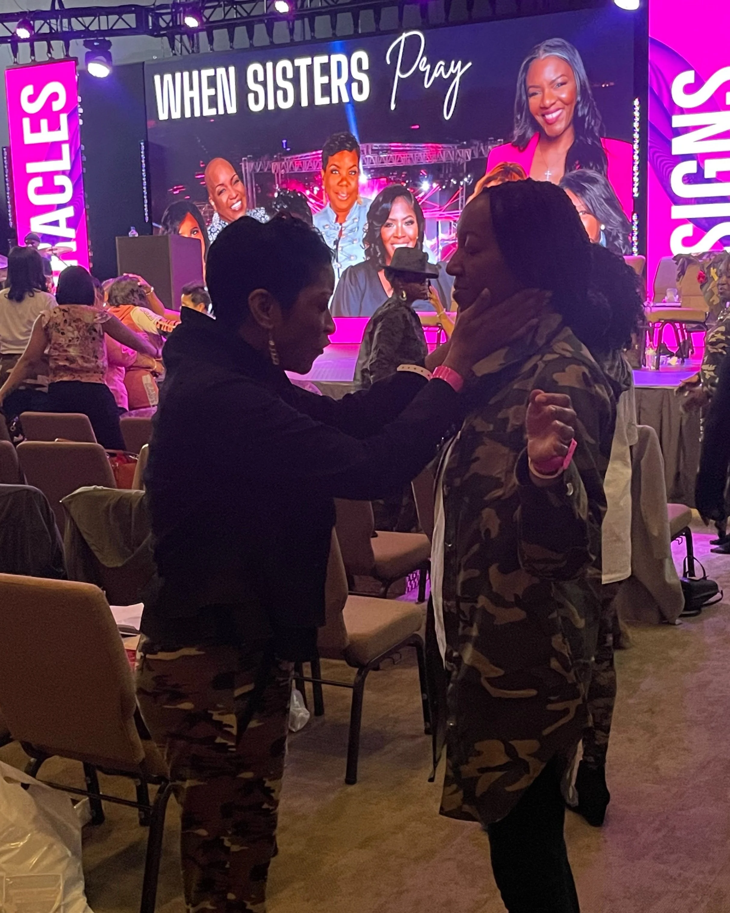 An image of Sisters Praying