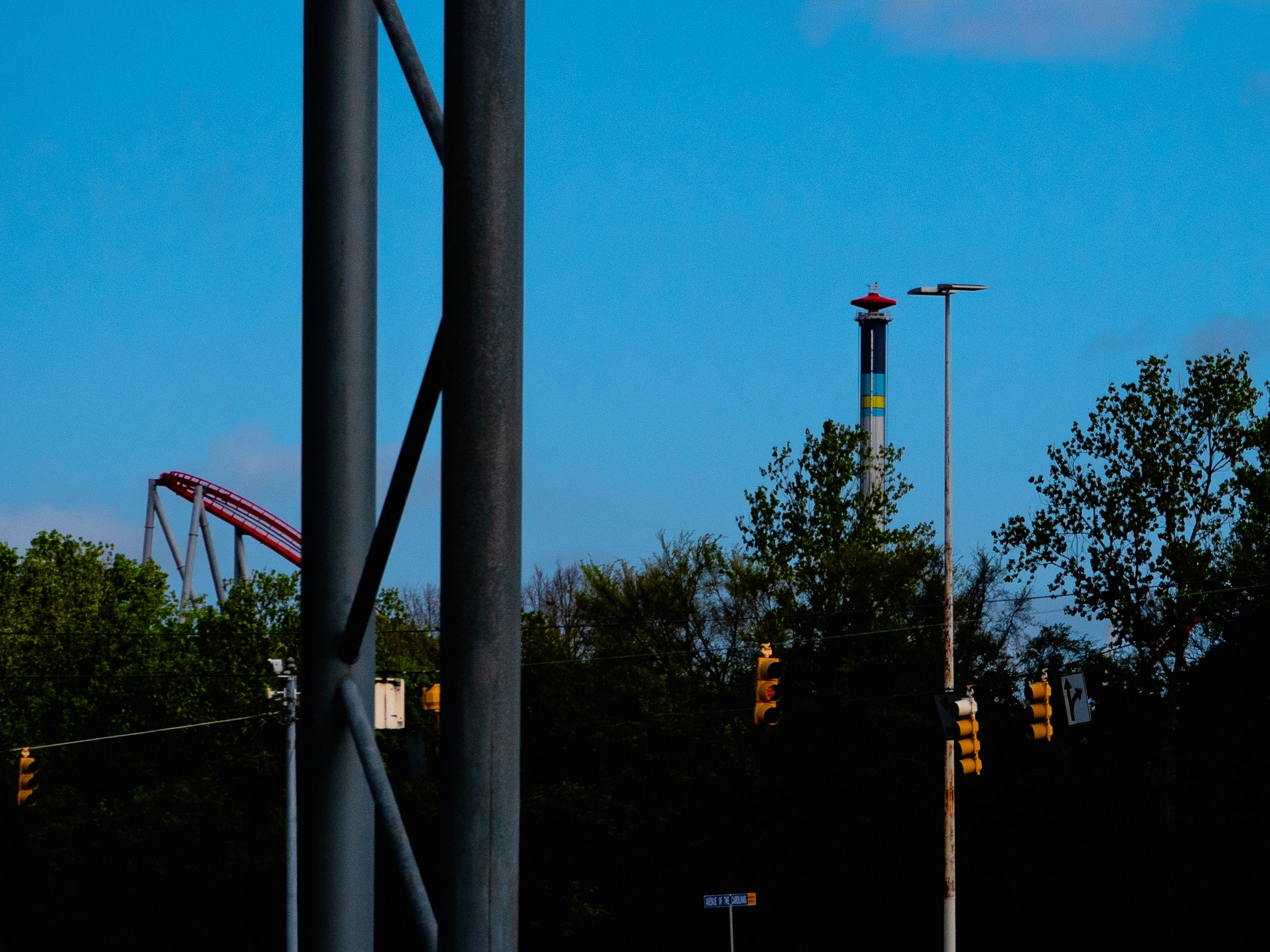 We didn't have time for roller coasters.