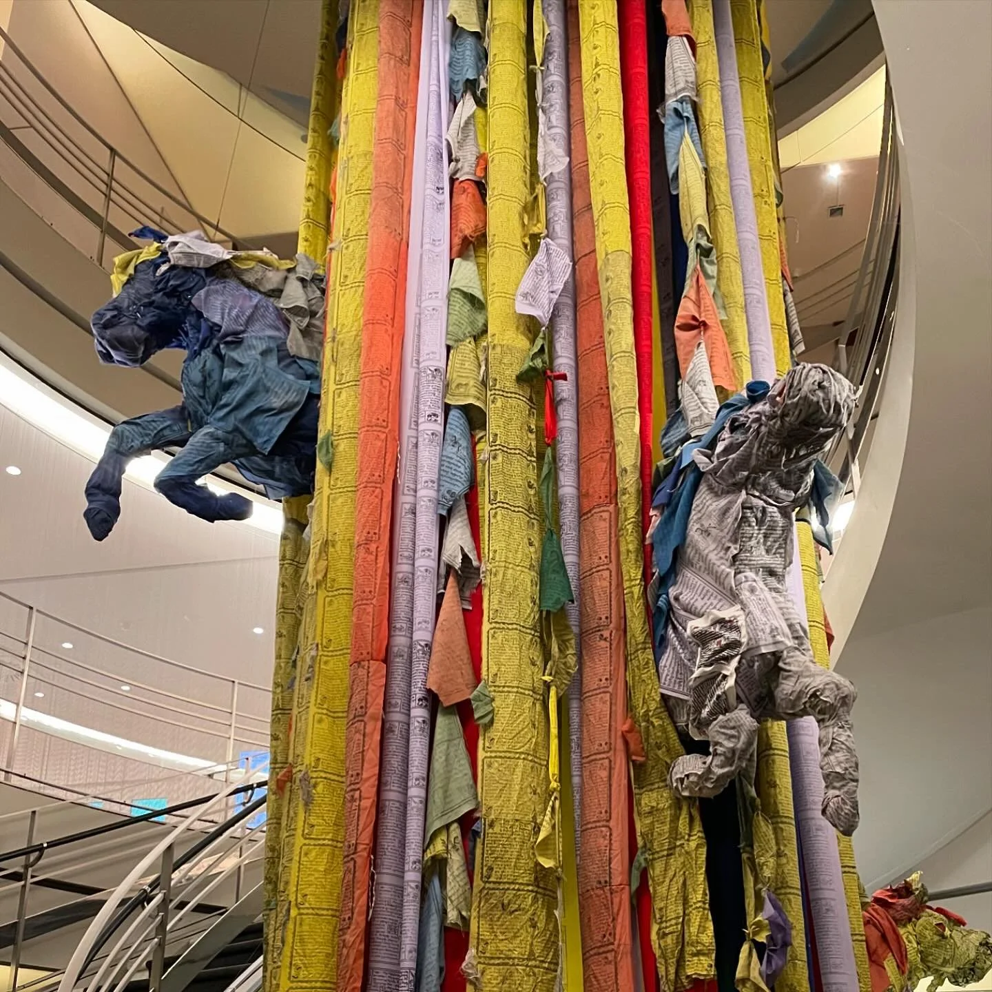 Got a chance to visit the Rubin Museum of Art before the museum’s physical location closes in the fall. A gorgeous building and collection!
