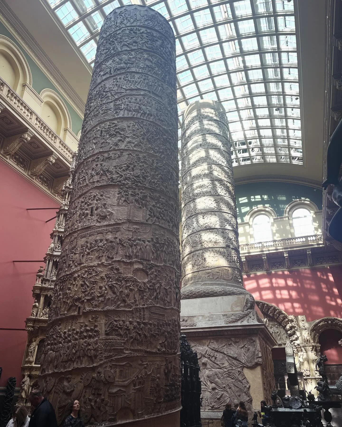 A quick visit to the @vamuseum during a recent trip to London in March. Always good to visit one of my favorite places: the Cast Courts. 

Opening in 1873, the gallery shows casts or copies of architectural masterpieces from around the world. Some of