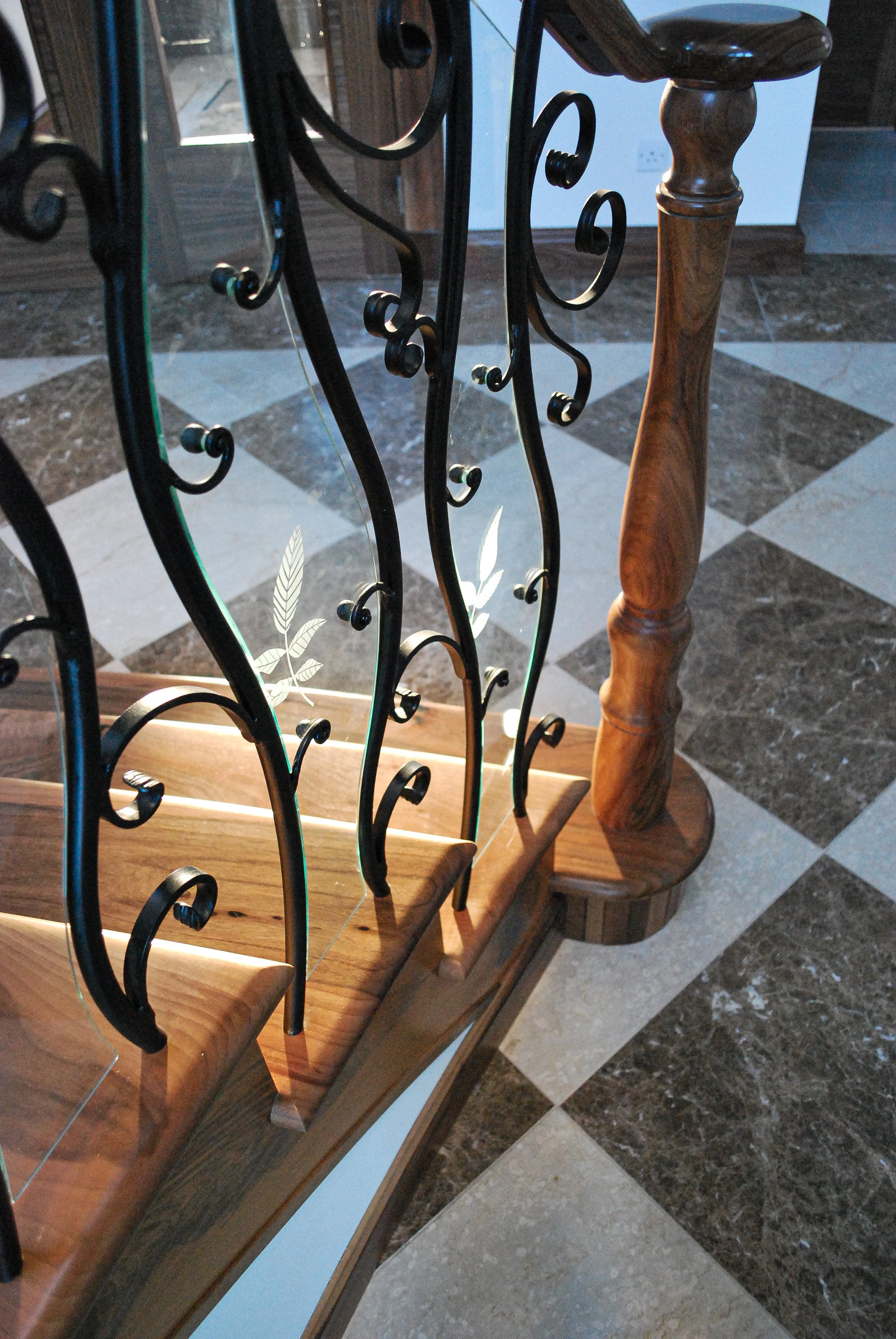 Autumn Walnut Staircase — Paul Hodgkiss Designs - Bespoke Furniture ...