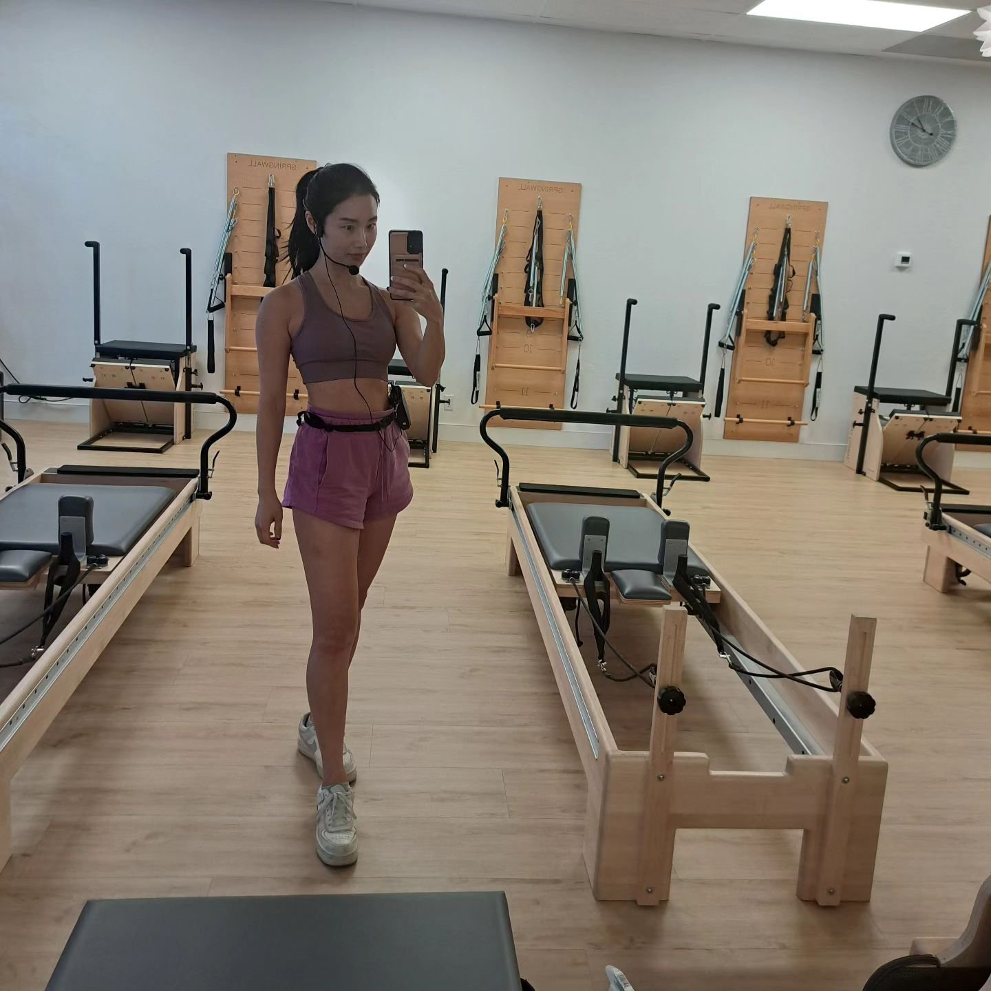 When I had first discovered the microphone... 

Now I just prefer yelling 😆

#pilatesinstructor #pilates #redwoodcity #bayarea #pilatesprivate