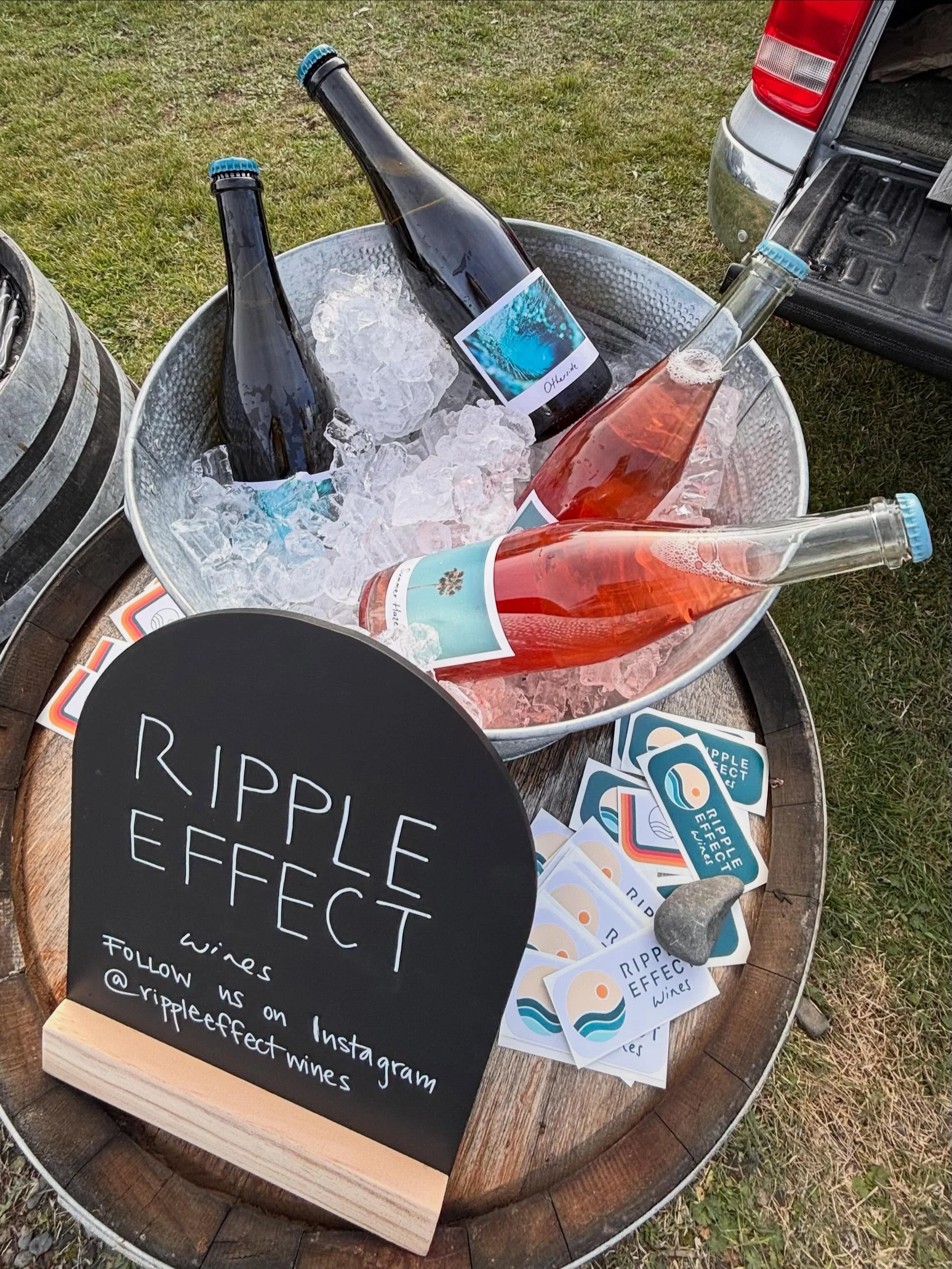 What a fantastic day at the Car Boot Wine Sale at Ashridge Winery on Sunday! 

It was a privilege to be part of such a great event alongside so many like-minded small wine producers. We made new friends, shared stories, poured plenty of wine, and spr