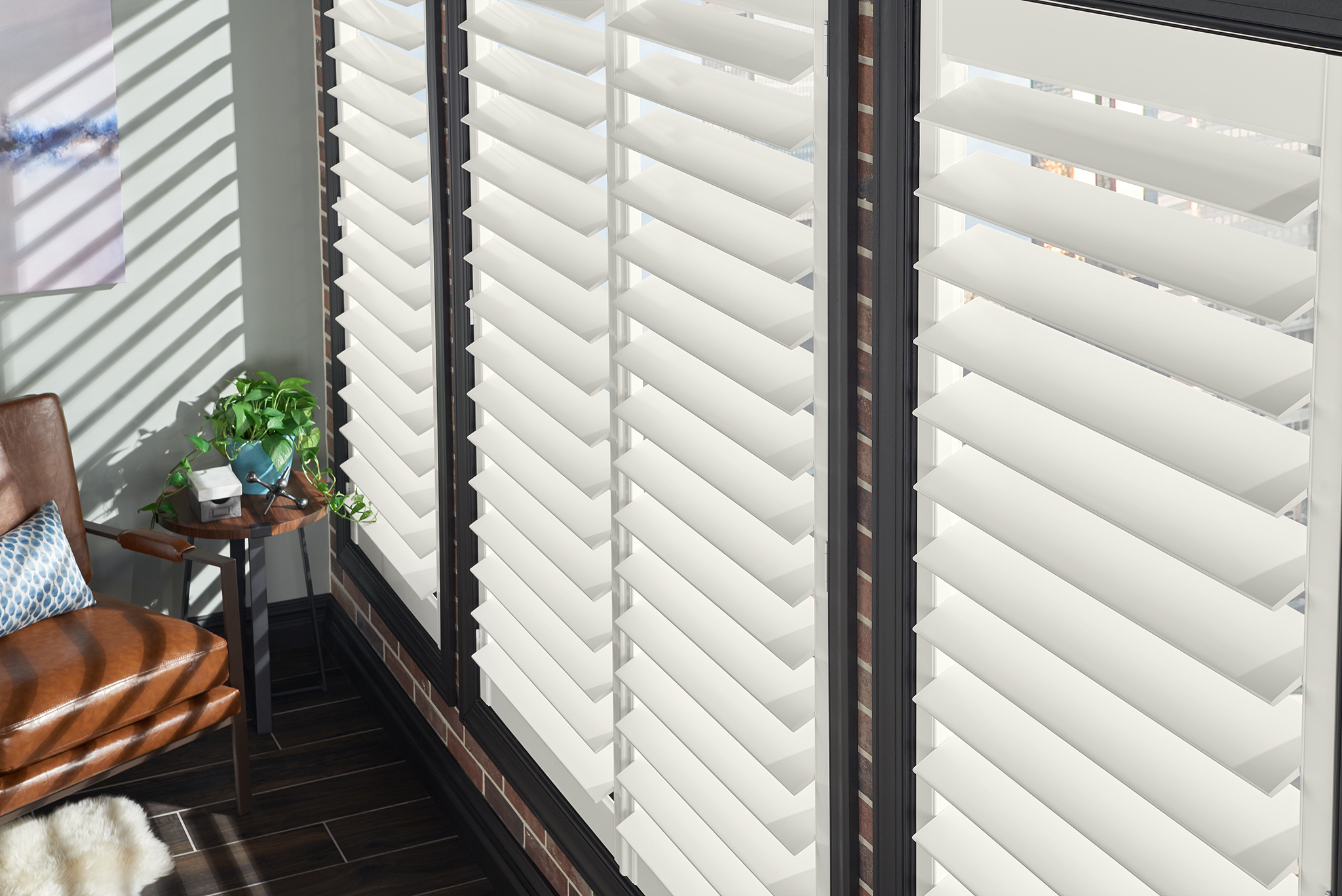 White Wood Shutters