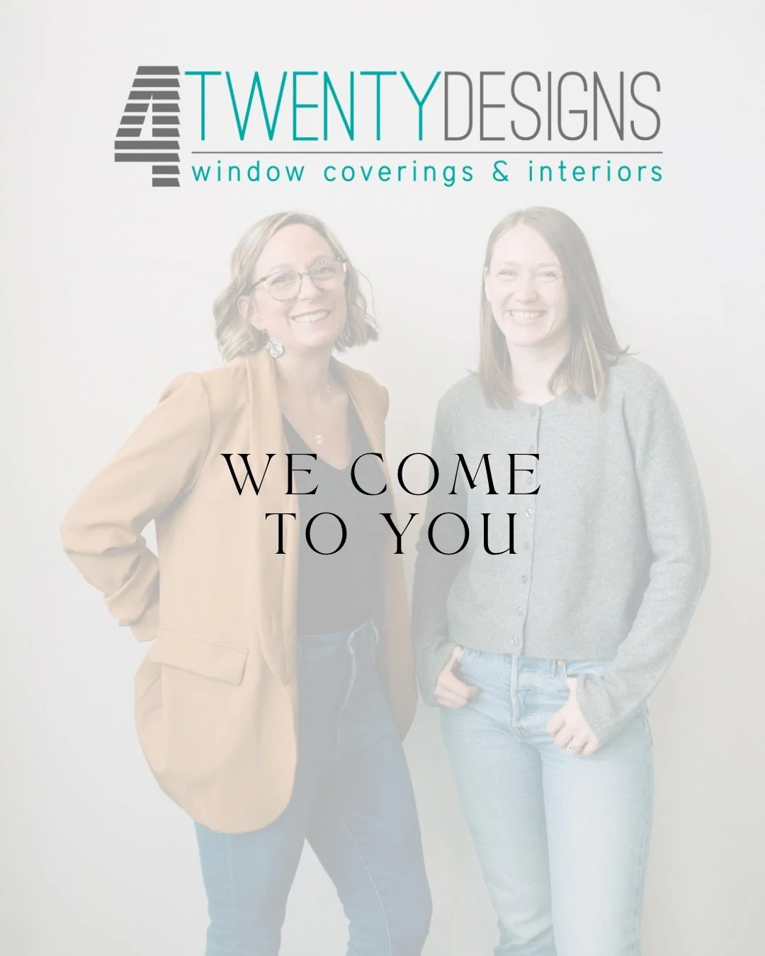 New window coverings should not overwhelm you! 

Measuring.
Shopping.
Comparing options.
Installing.

That&rsquo;s exactly why we do it all for you.

At 4 Twenty Designs, we come to your home, professionally measure your windows, help you choose the 