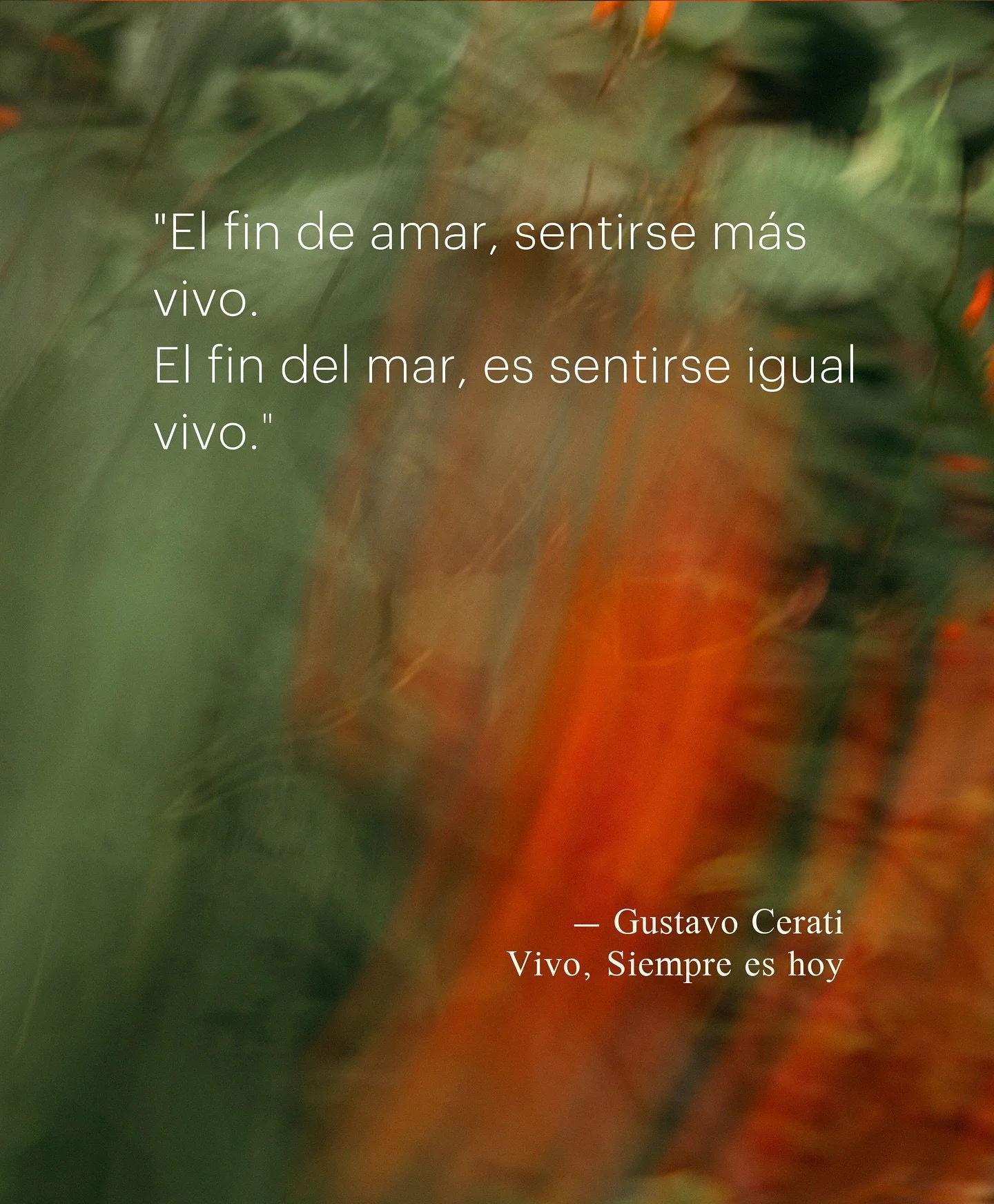 Music, a love language. 

&hellip;&hellip;Y dos de Cerati, porque ❤️