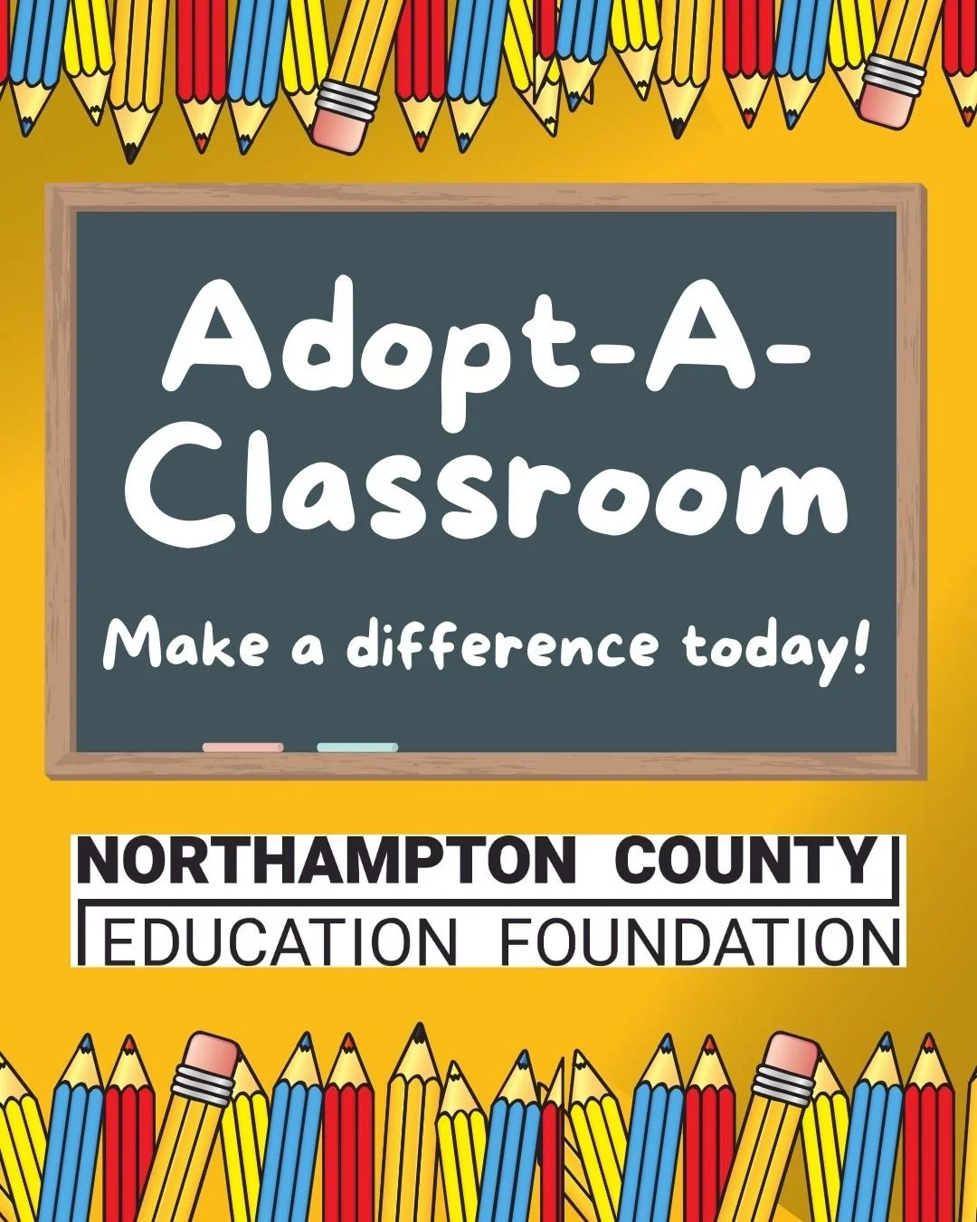 Want to support Northampton County Schools and not sure how? Use the link in our bio and specify your donation amount along with a school, or a grade level, or a program, or a teacher.  We will make sure that your donation gets there!

#NCEF #NCPS #A