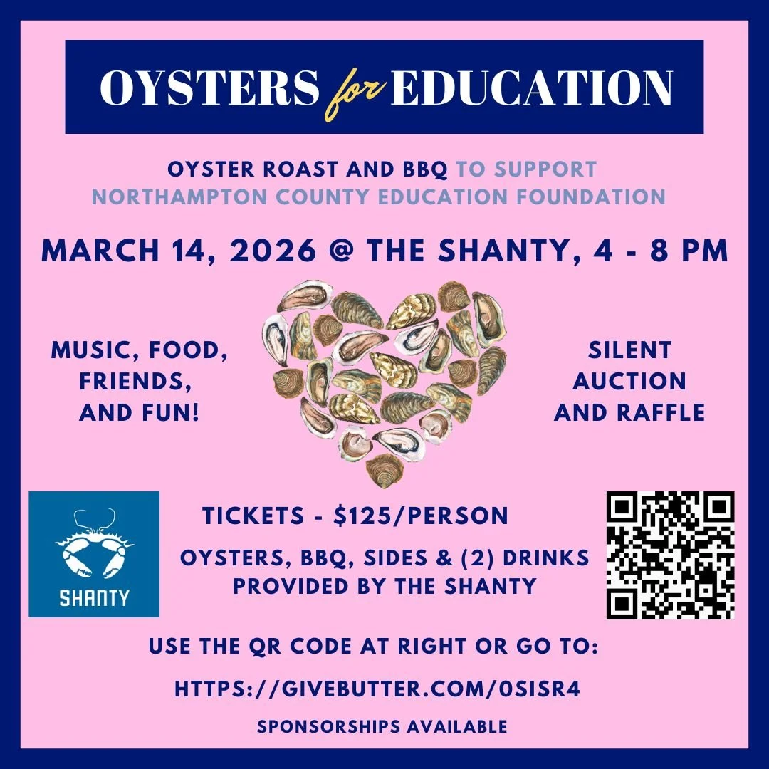 Still need a Valentine&rsquo;s gift? 💘🦪

Skip the flowers that fade and give an experience instead!

Surprise your sweetheart (or your favorite foodie friends!) with tickets to Oysters for Education &mdash; an evening of fresh oysters, BBQ, music, 